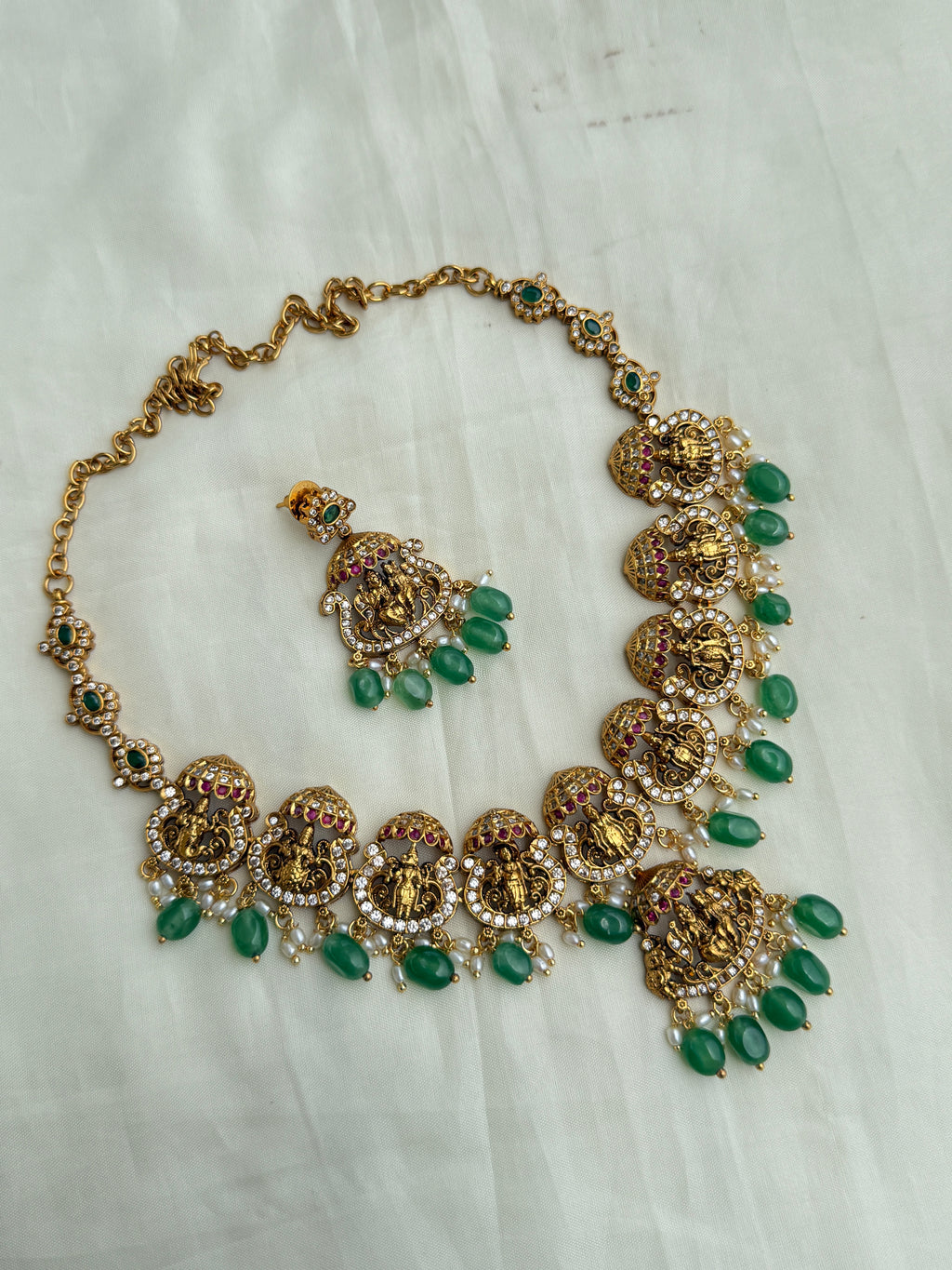 Ns318 lord lakshmi narasimha swami neckset