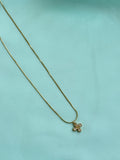 DC112 anti tarnish single flower 18inches adjustable Daily Wear chains