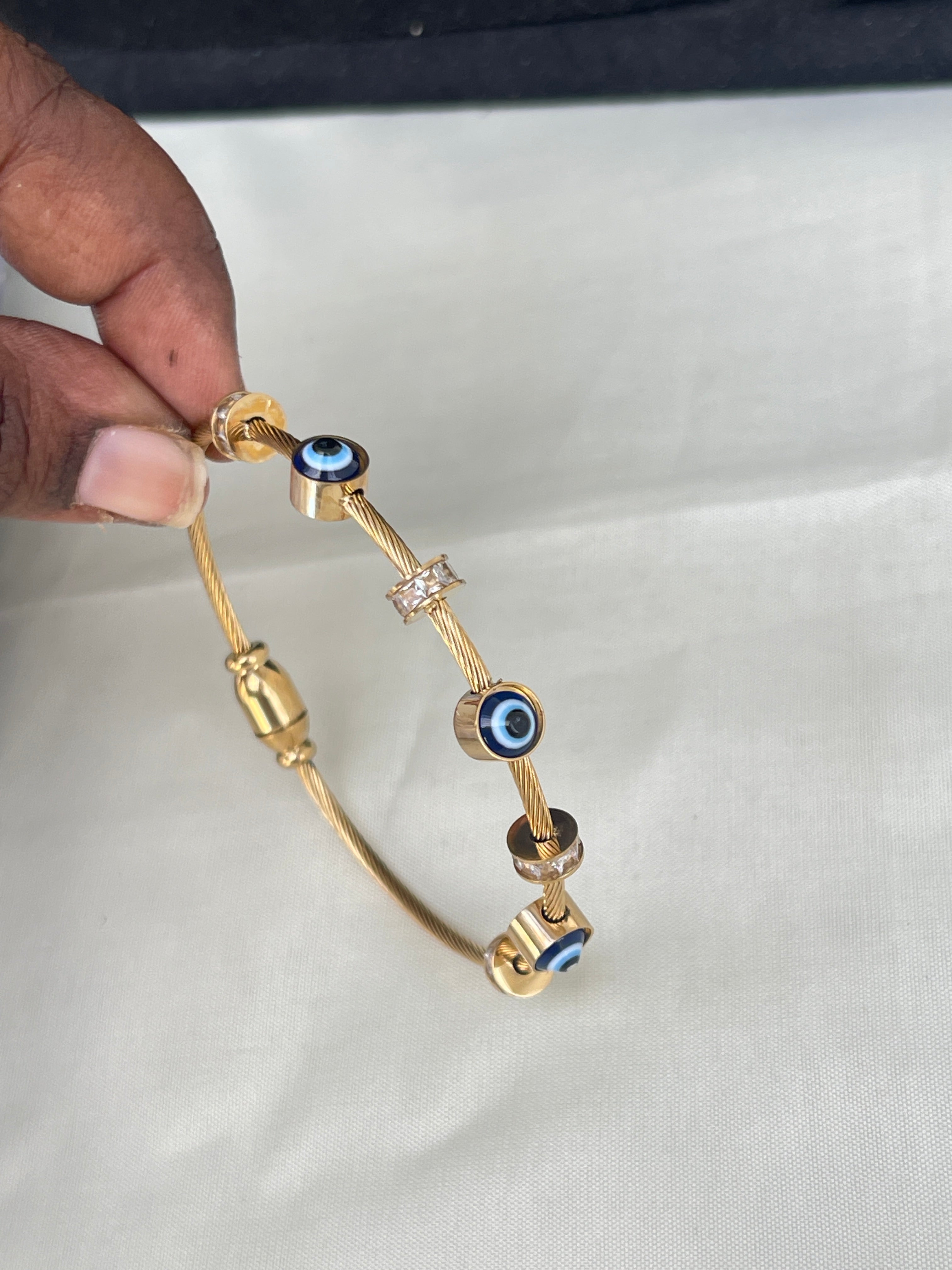 Evileye bracelet color wont fade Anti Tarnish br512