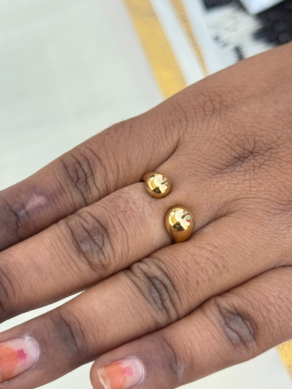 Rg002 Anti tarnish finger ring