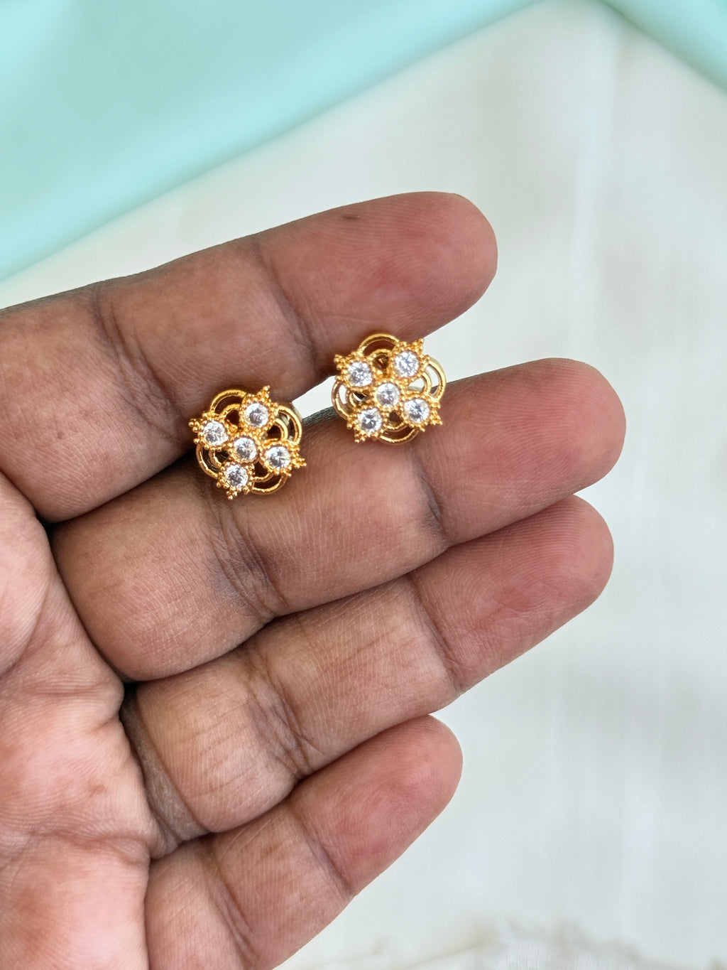 Ph513 panchaloham flower back screw studs