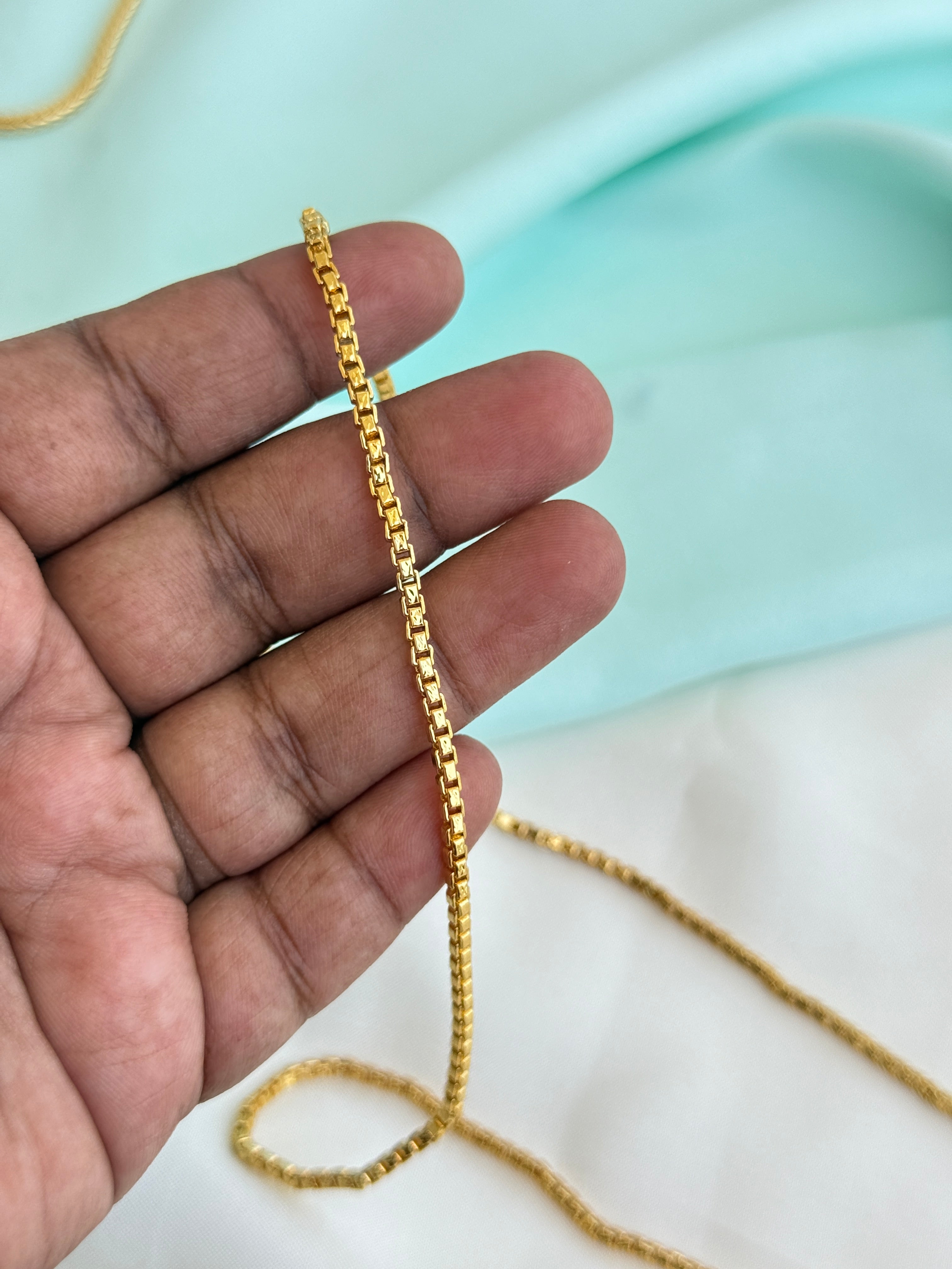 Ph512 Panchaloham polished 30 inches thali chains