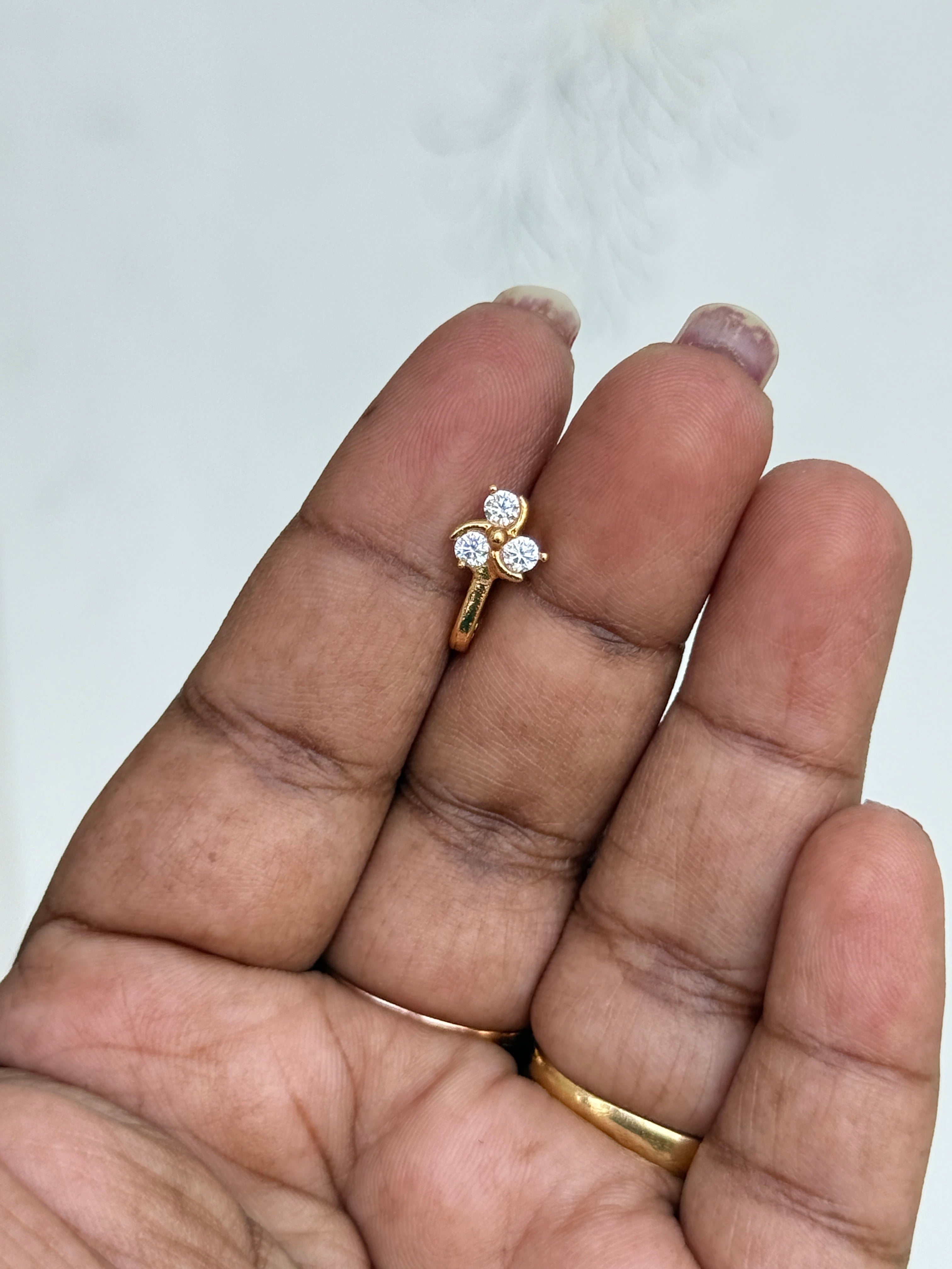 pH265 panchaloham nose pin's