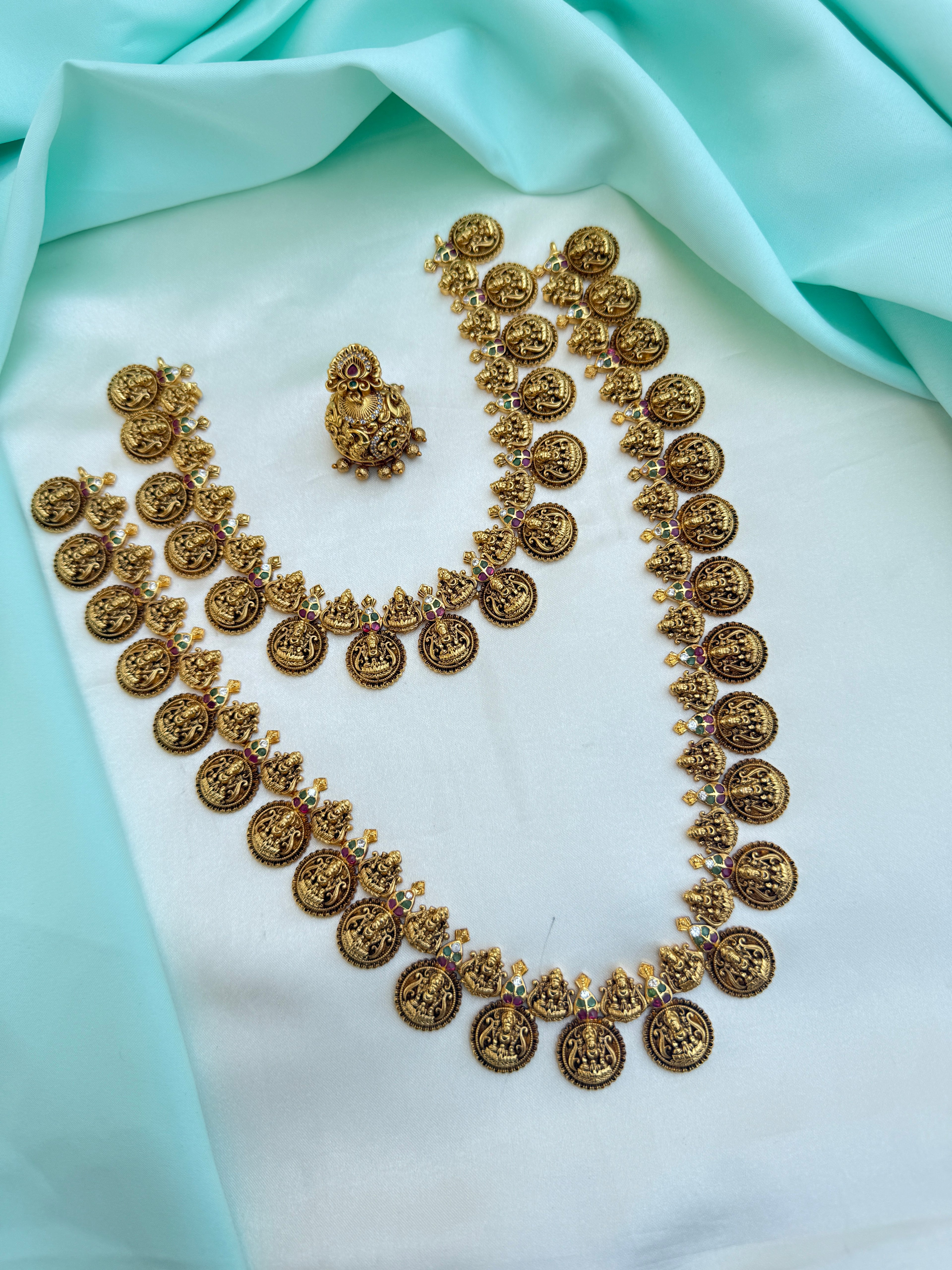 Bs269 kemp lakshmi devi bottumala bridal set