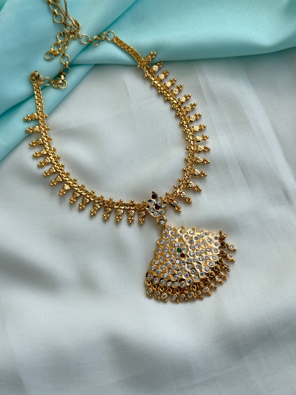 Ph546 Panchaloham polished short neckset