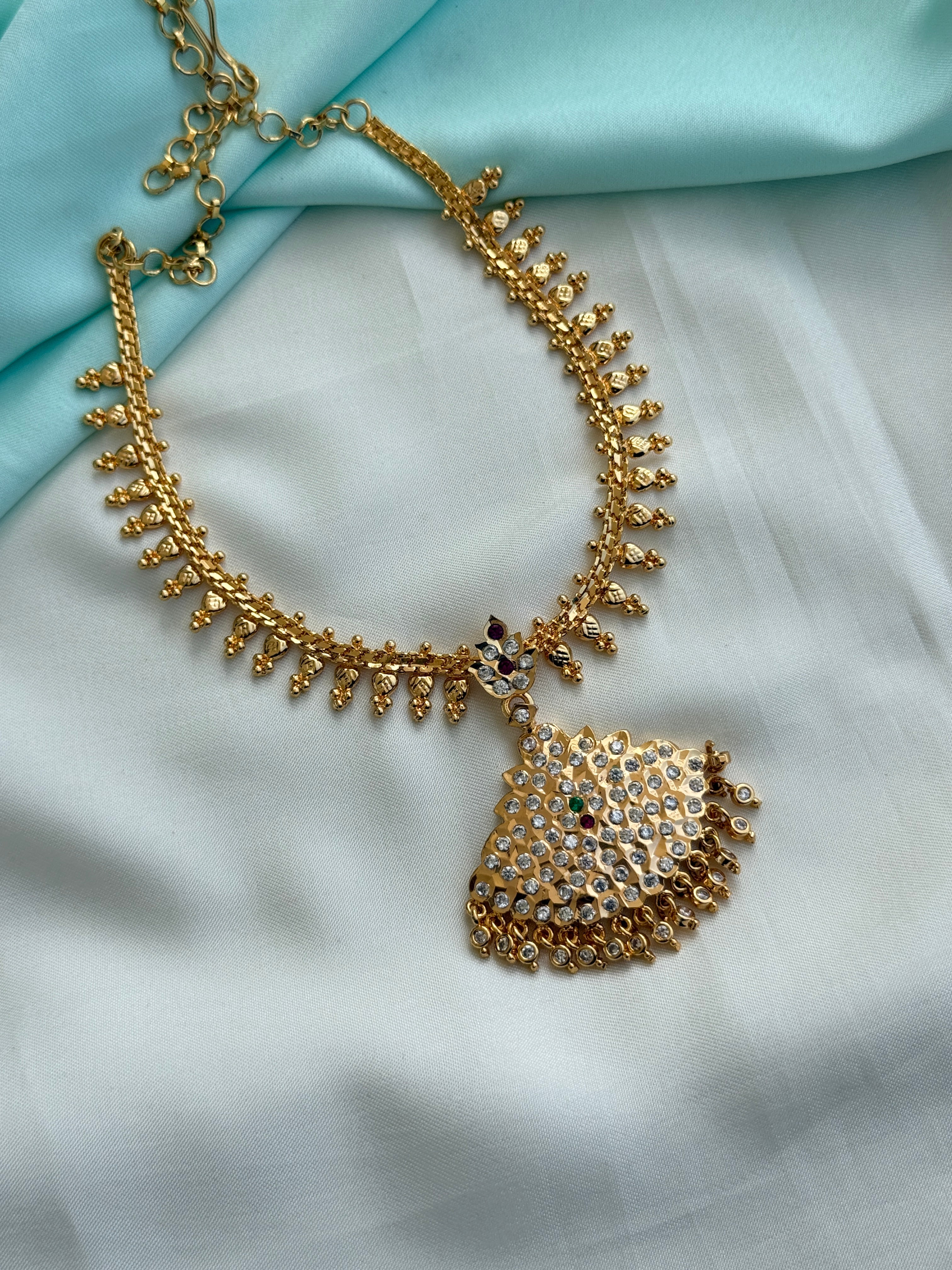 Ph546 Panchaloham polished short neckset