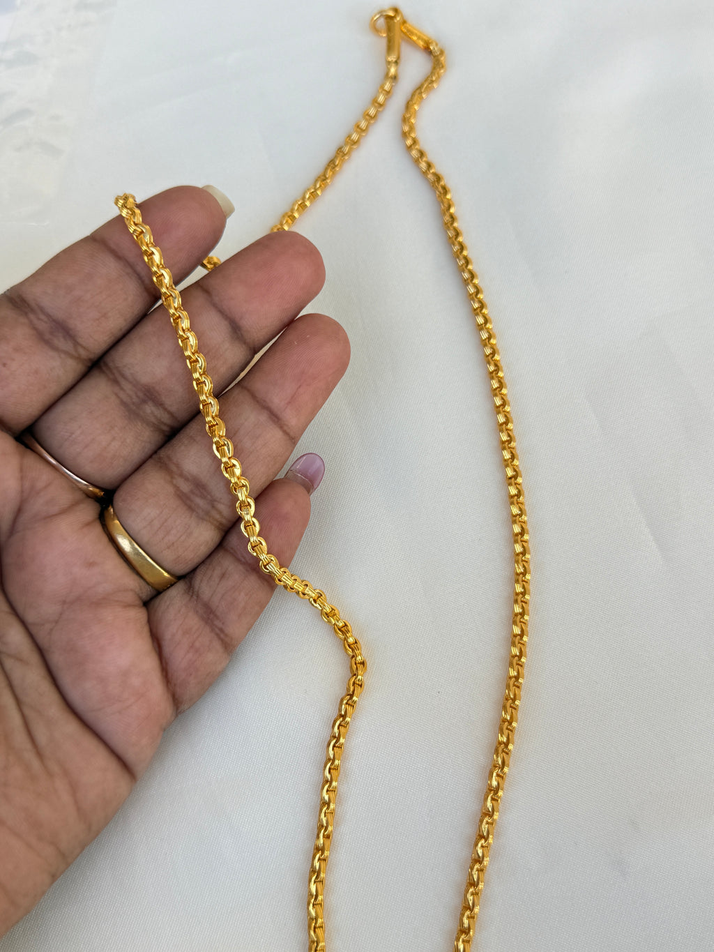 Tc007 24 inches panchaloham  mangalasuthra thali chain