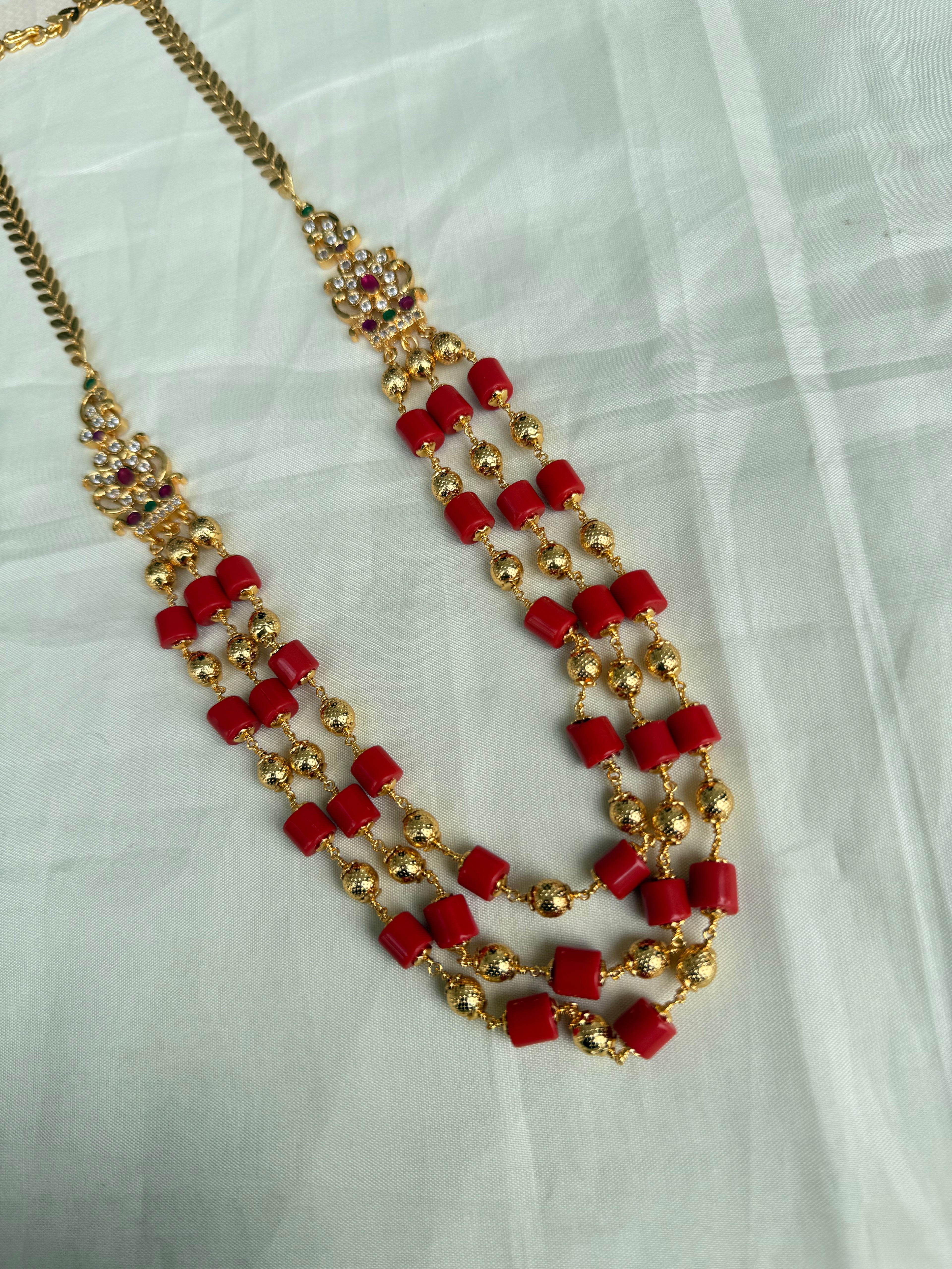 Bb5096 corals 3 lines chain