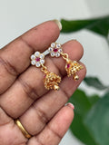 PH097 panchaloham back screw small butta Earrings