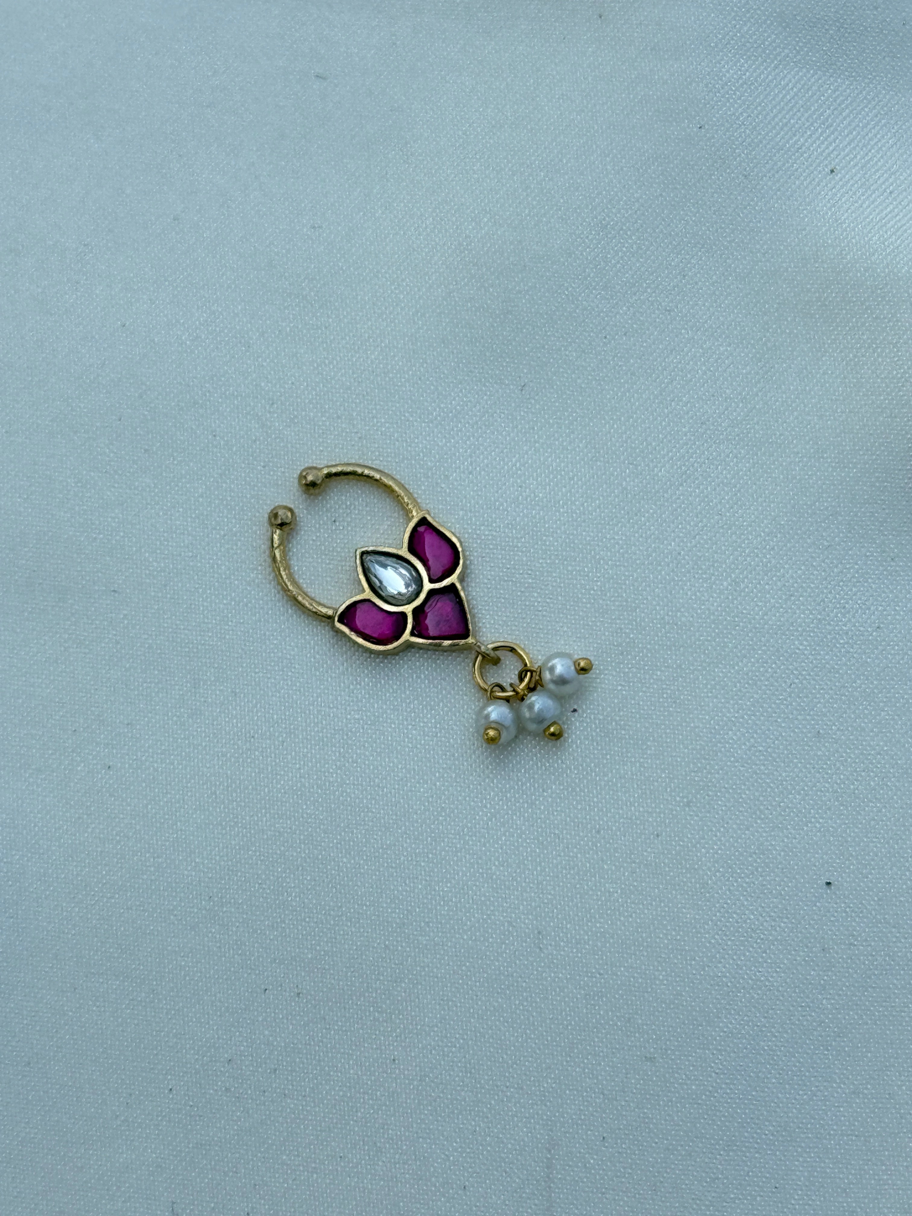 Np511 jadau kundan septum nosepin