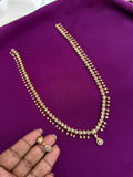 Unique long flower design Neckset with earrings ns903