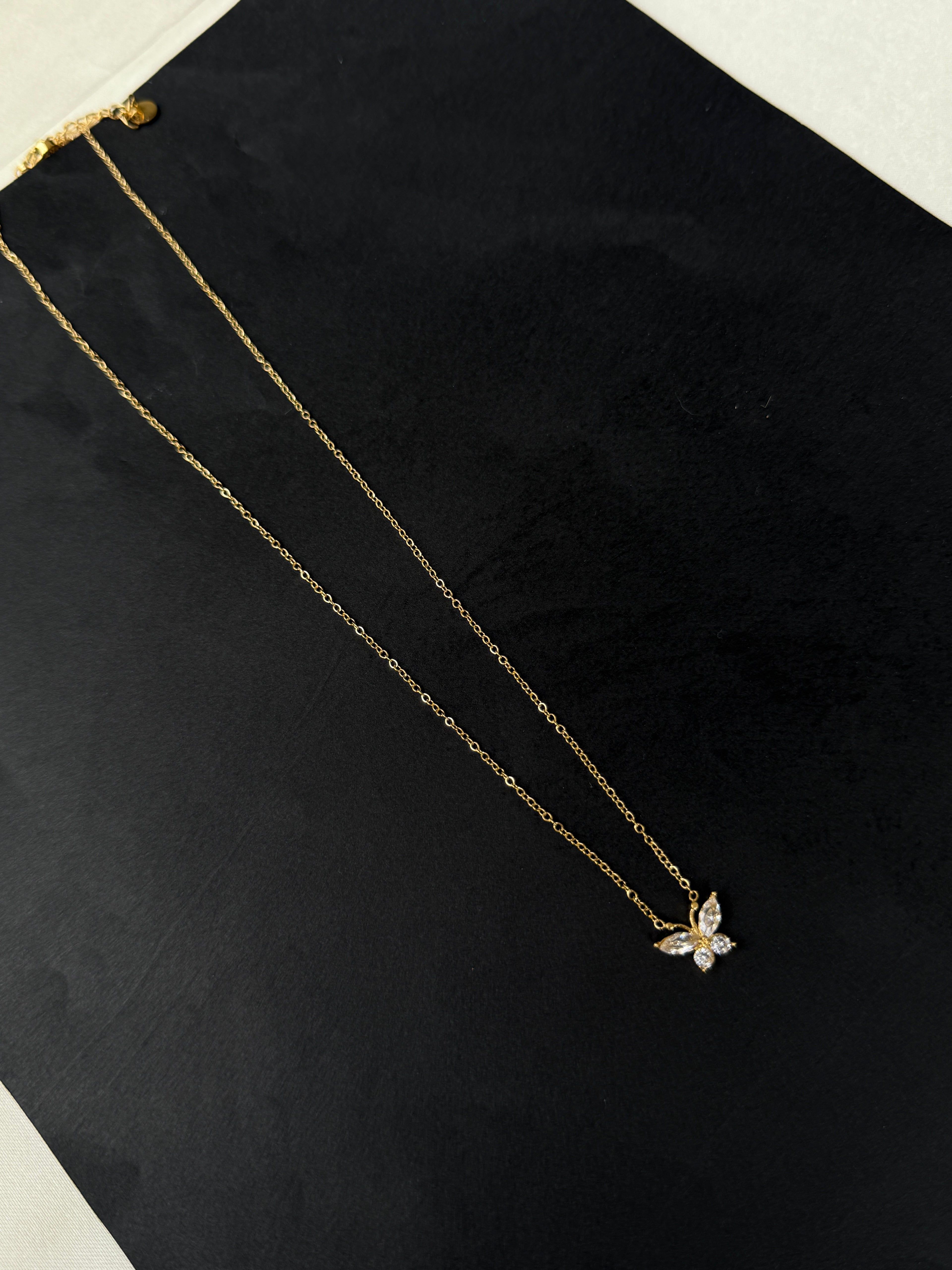 Dc009 butterfly Anti tarnish chain