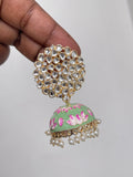 Kundan statement butta Earrings ER6113