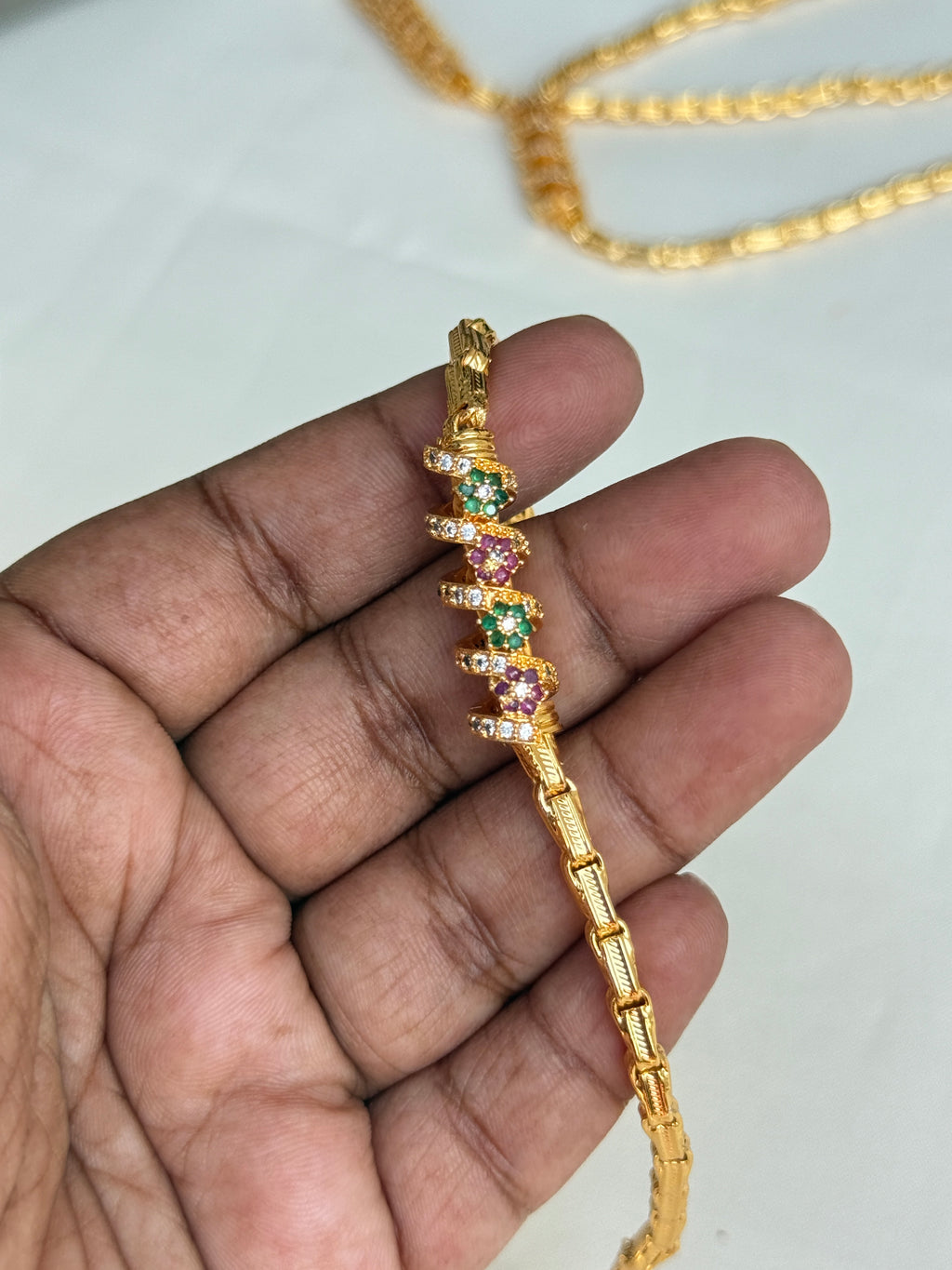 Tc015 24 inches panchaloham mangalsutra chain