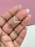 Anti-Tarnish adjustable finger ring RG031