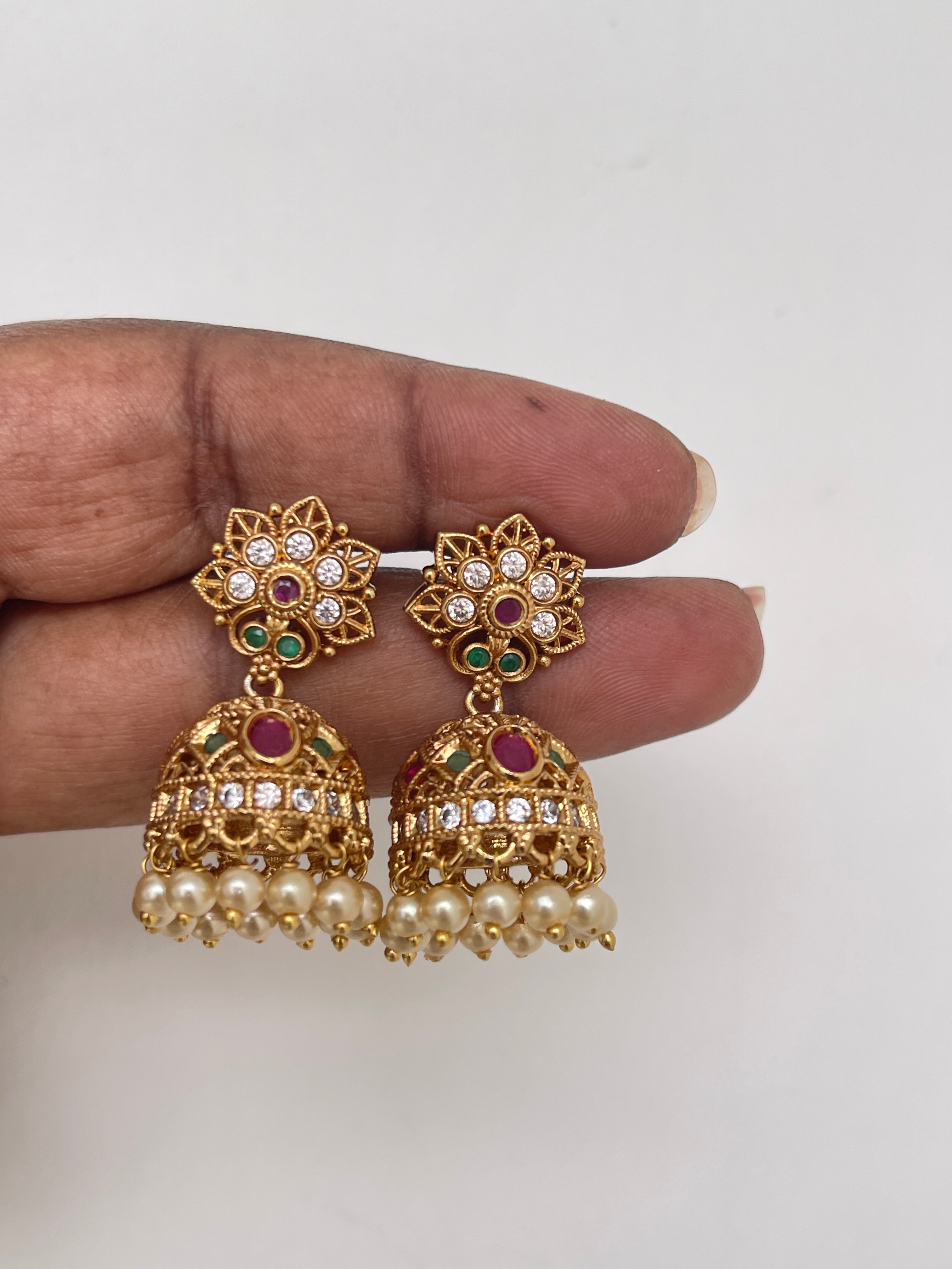 Back screw butta earrings