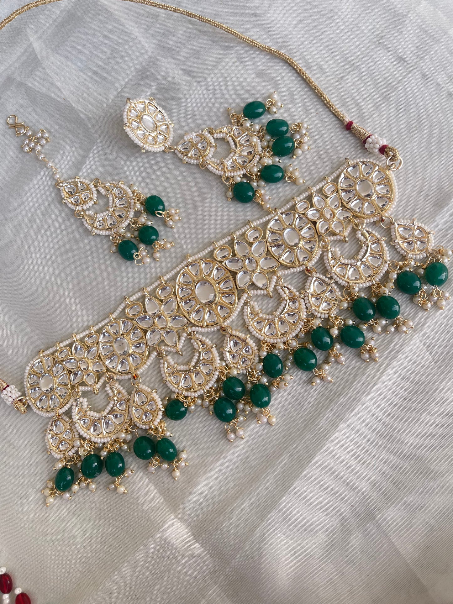 Heavy Meenakari neckset