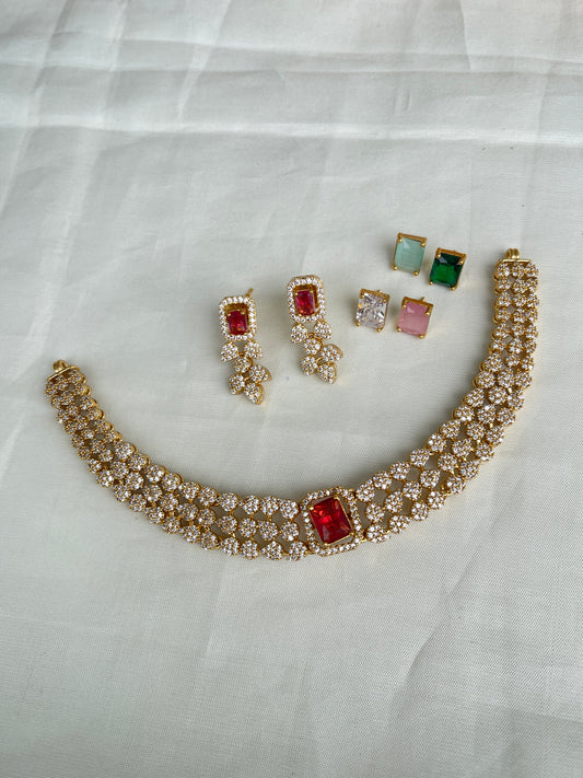 Changeable neckset