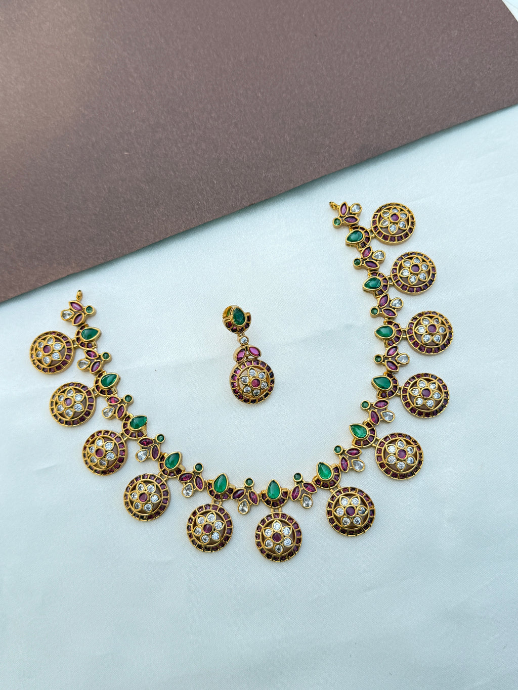 Ns573 kemp short bottu mala neckset