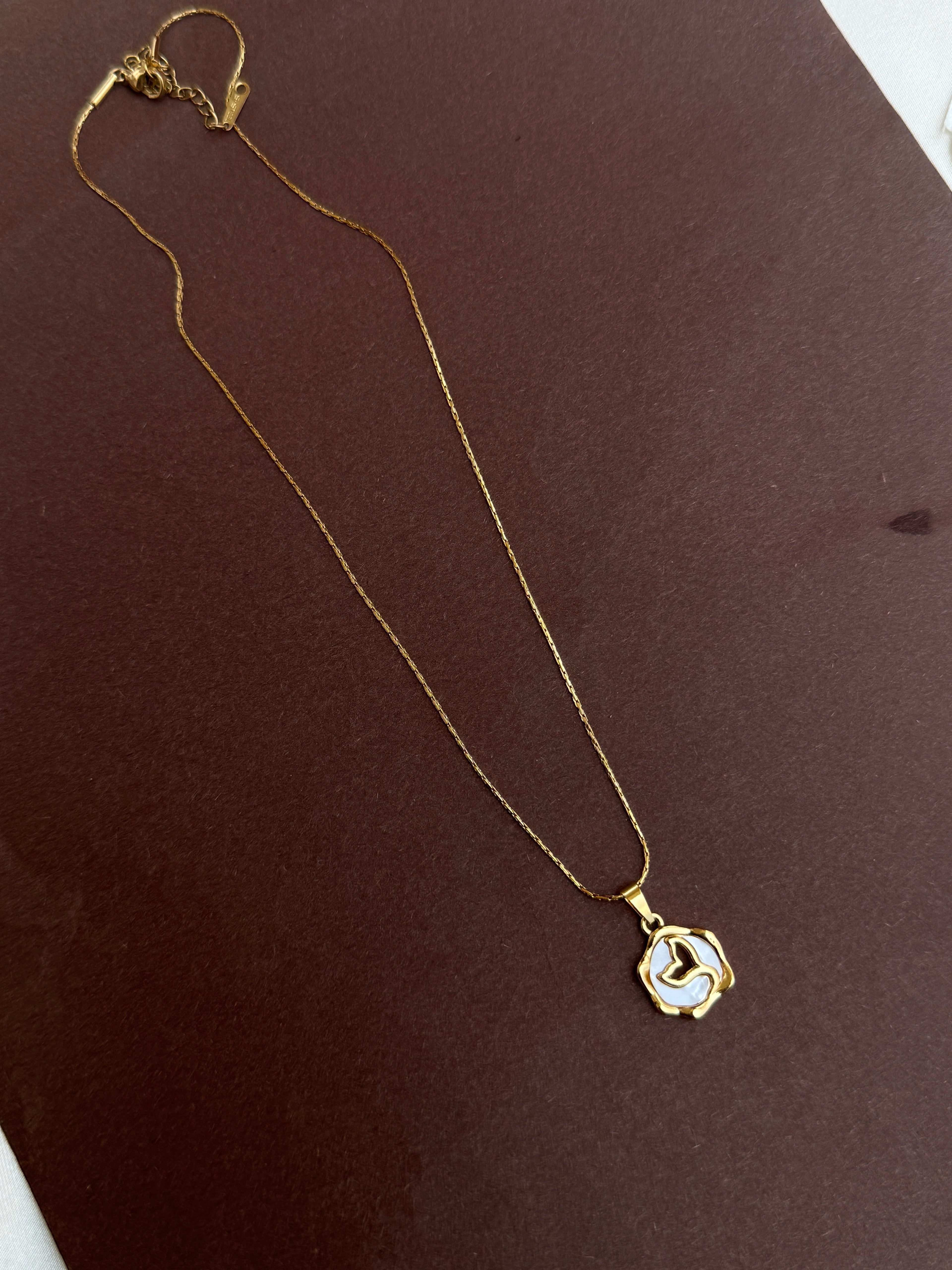 Dc027 anti tarnish daily wear chain with locket