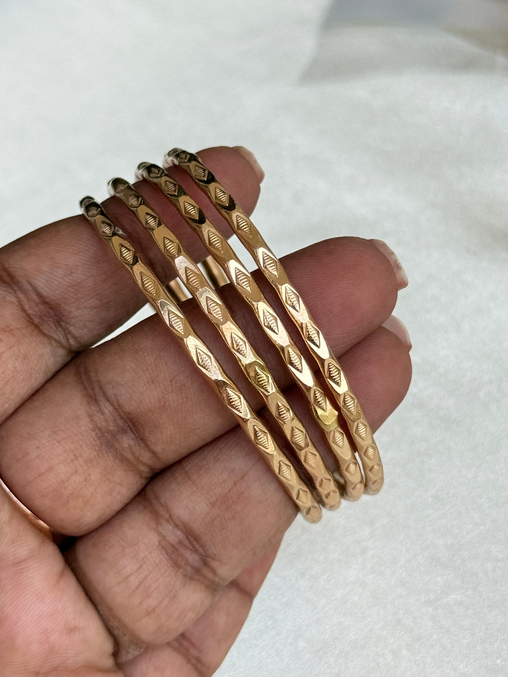 Ph104 panchaloham plain bangles