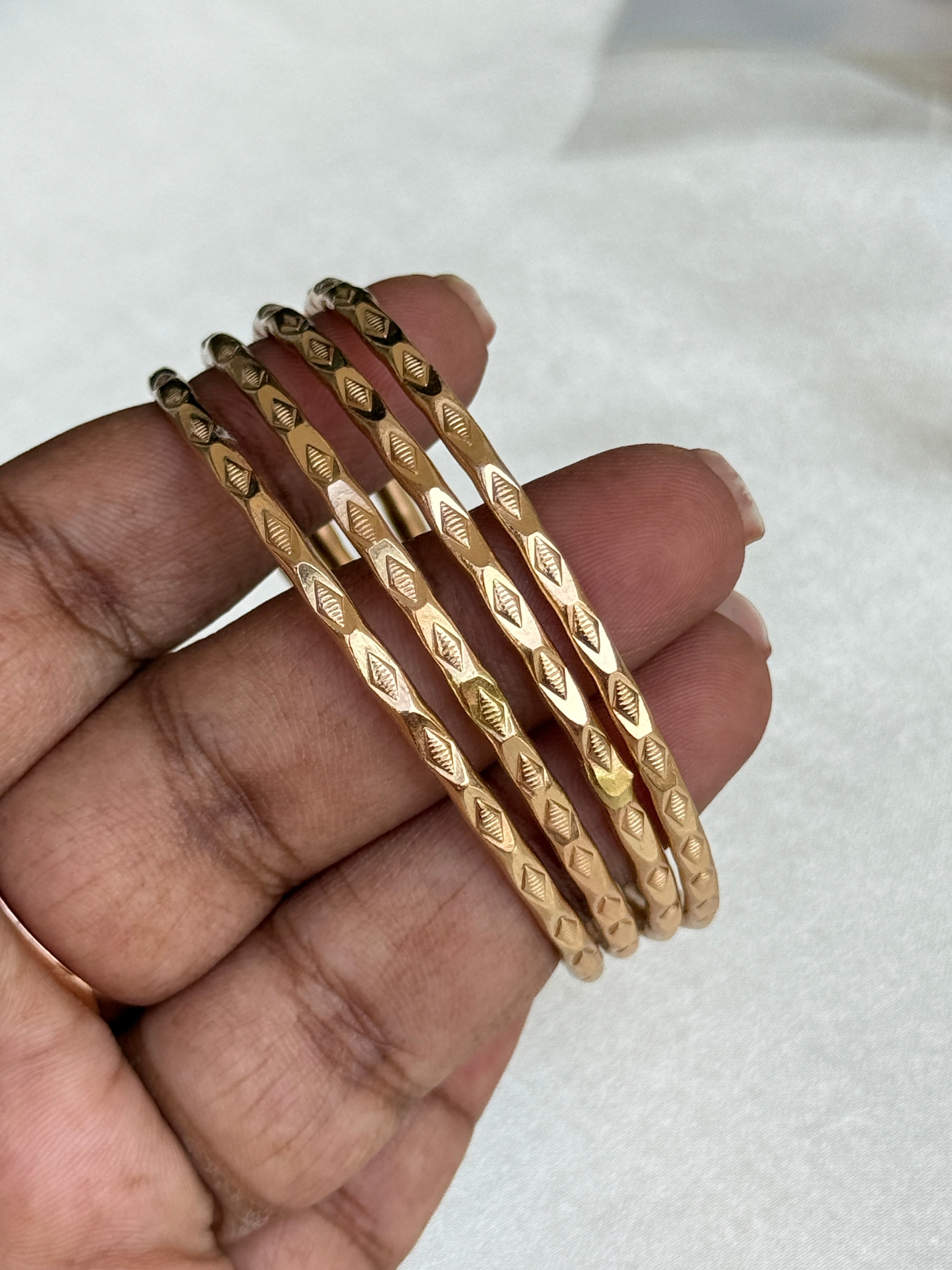 Ph104 panchaloham plain bangles