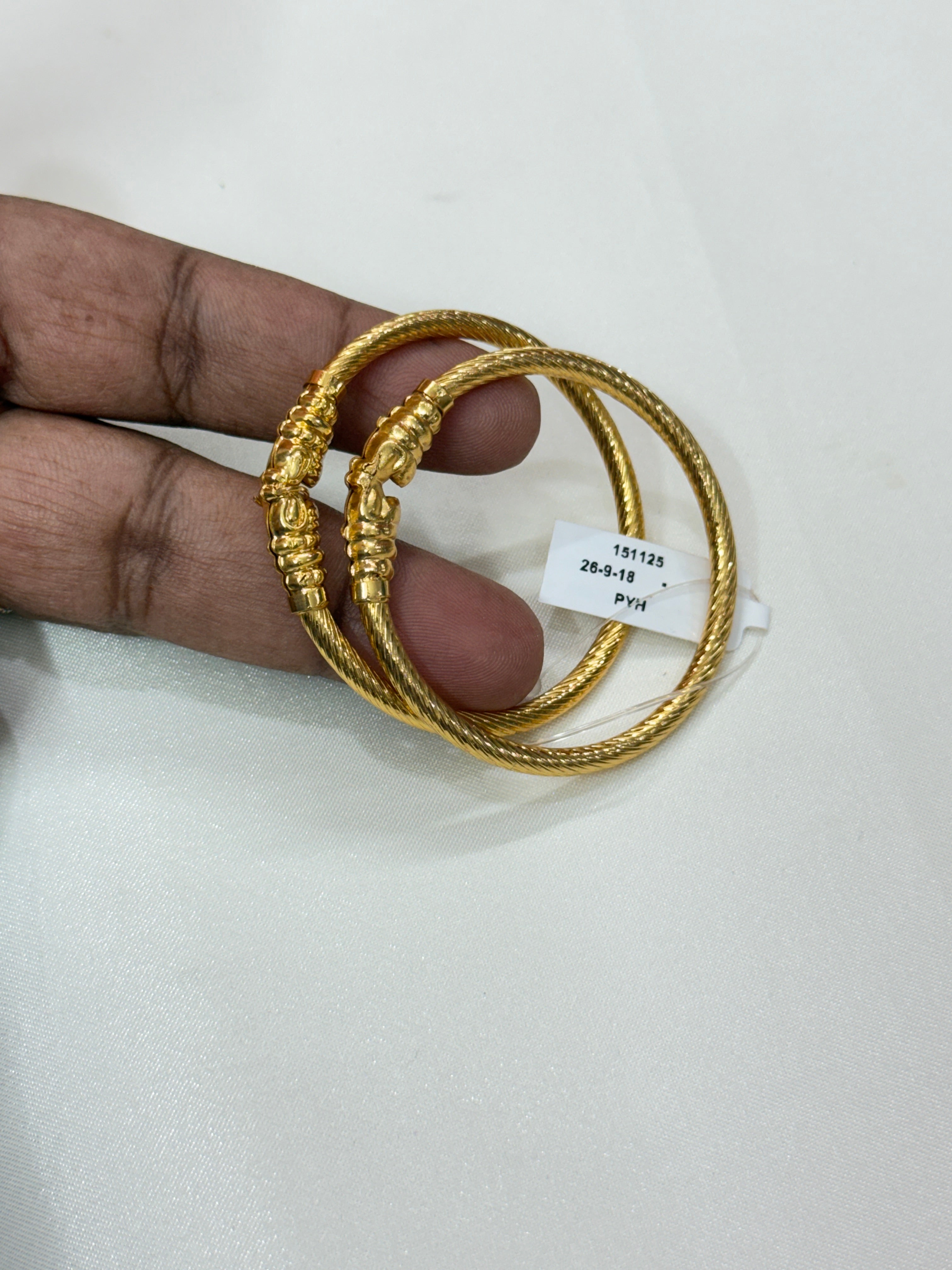 Kd043 elephant kids bangles