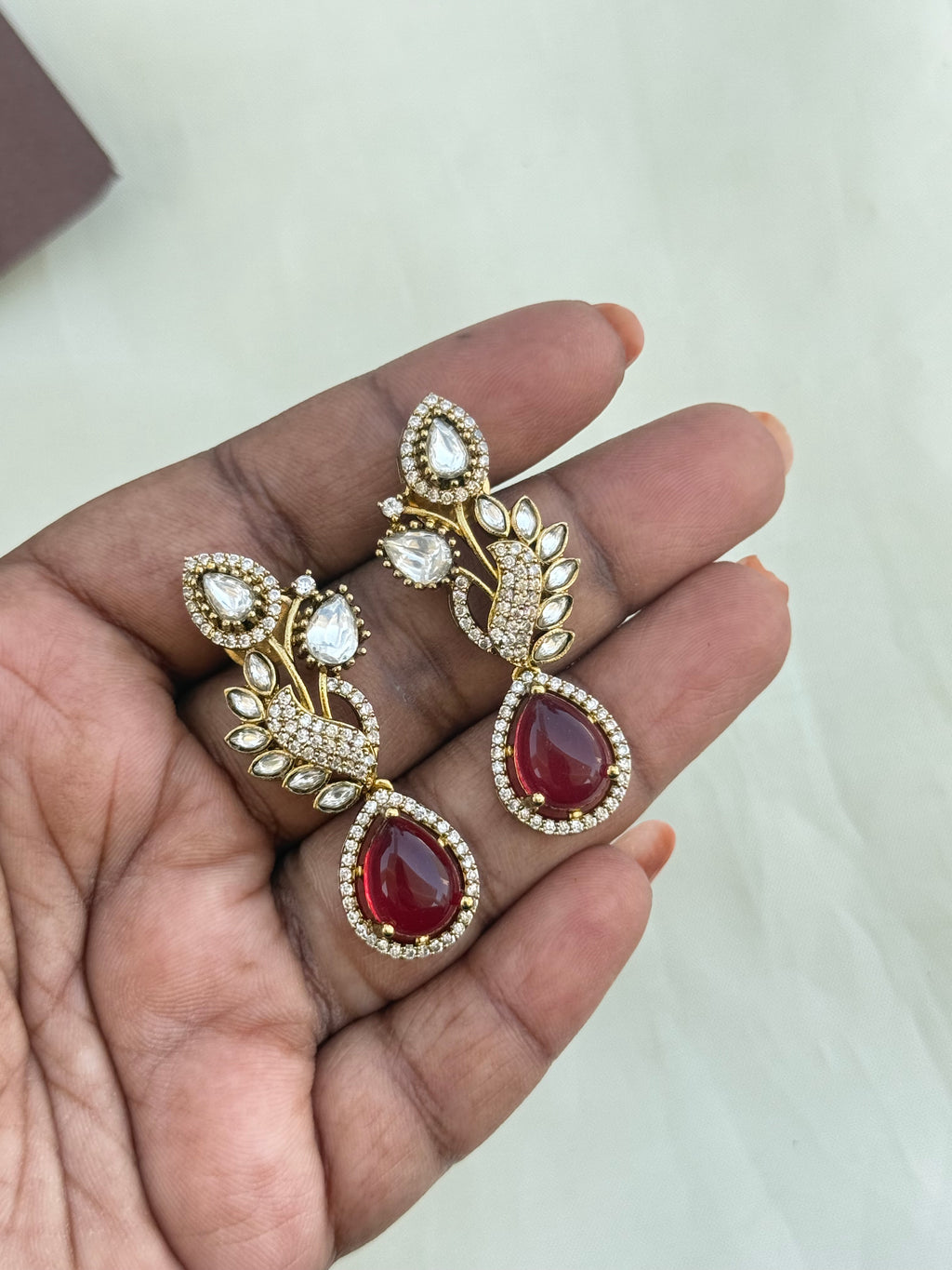 Er2053 victorian western Earrings