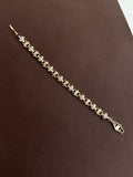 MN045 anti tarnish men’s chain bracelet rose gold
