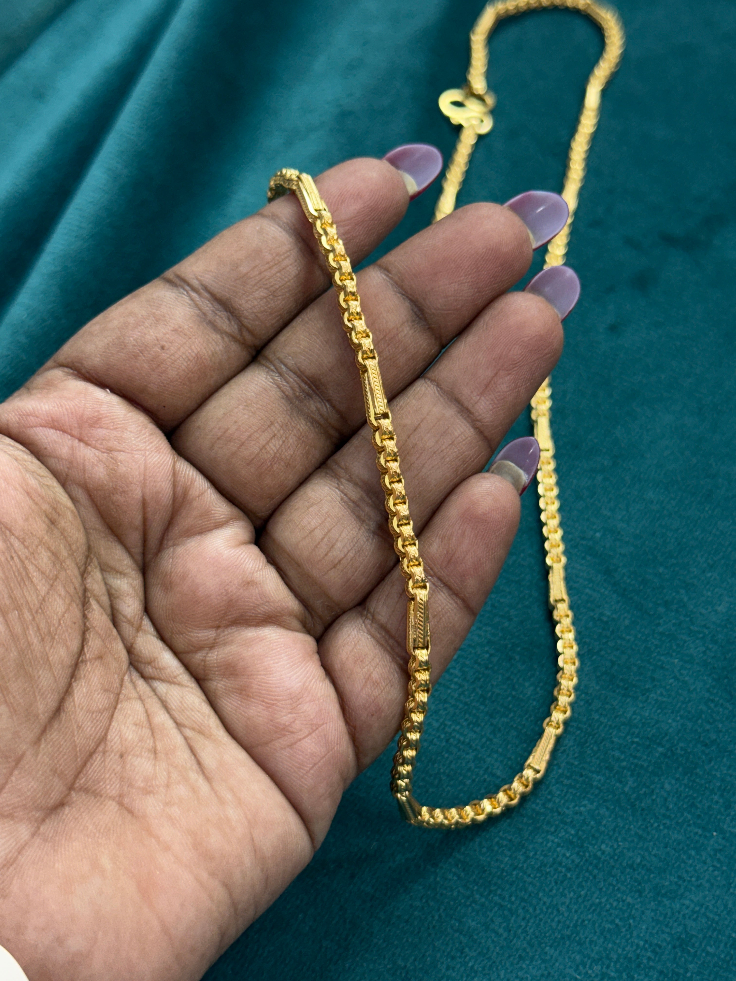 Tc035 panchaloham polished thali chain