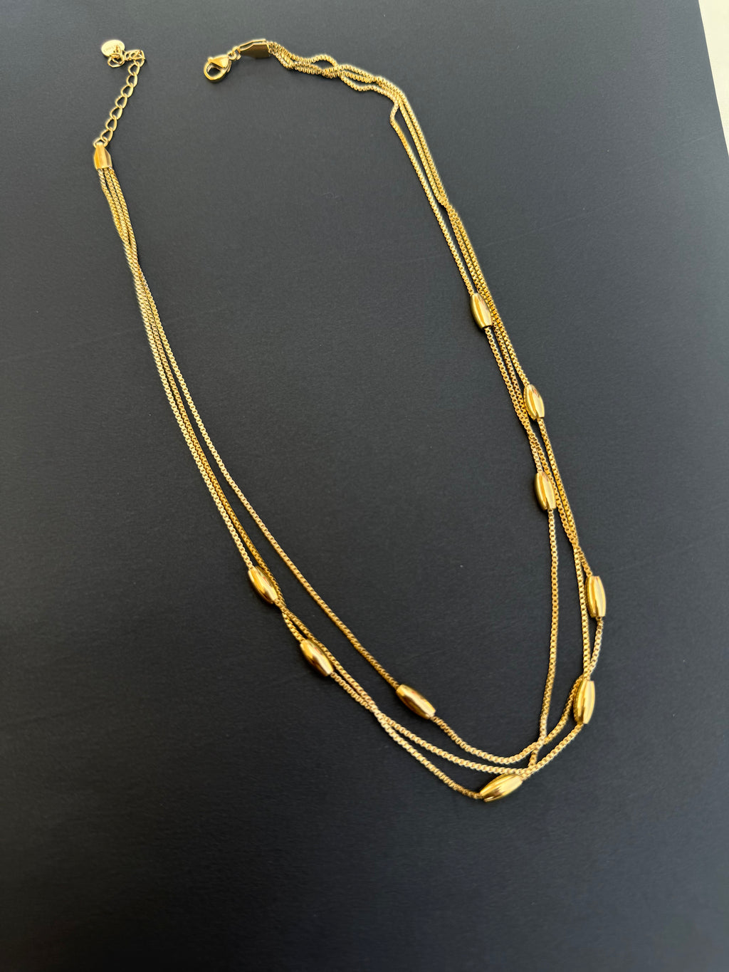 Dc 007 3 layers anti tarnish chain