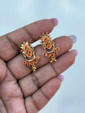 PH179 panchaloham hanging back screw earrings