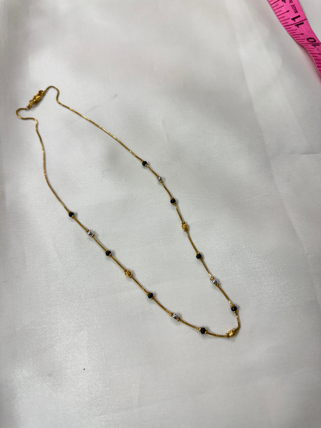 Bb128 1gram gold silver ball blackbeads