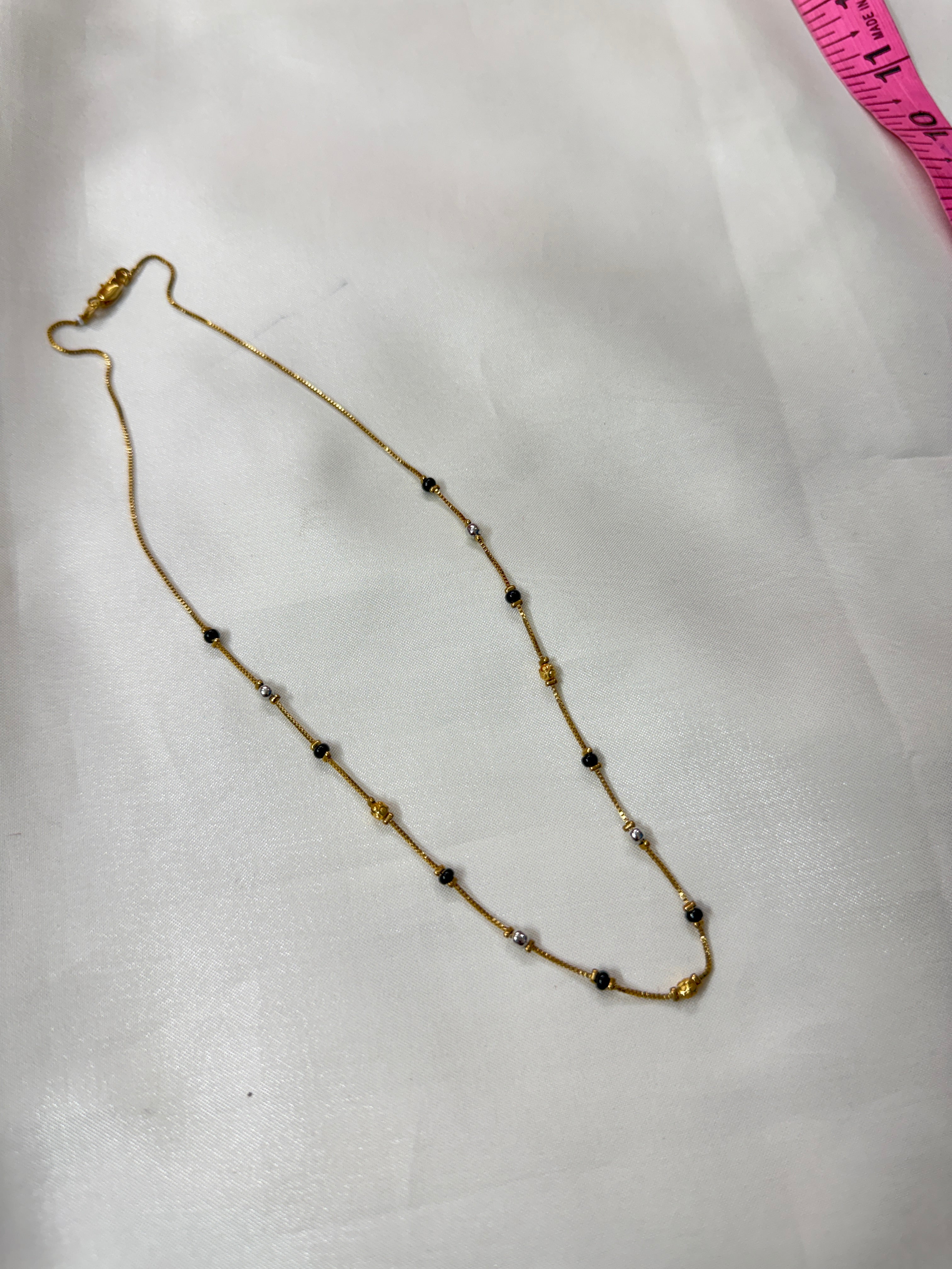 Bb128 1gram gold silver ball blackbeads