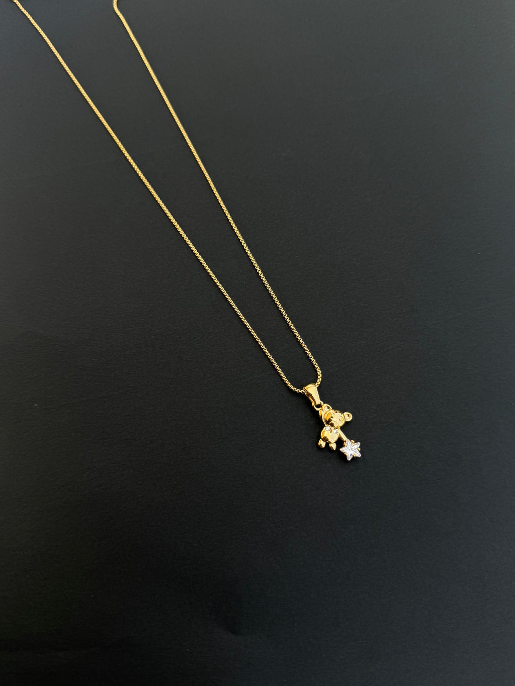 Dc001 teddy star anti tarnish chain