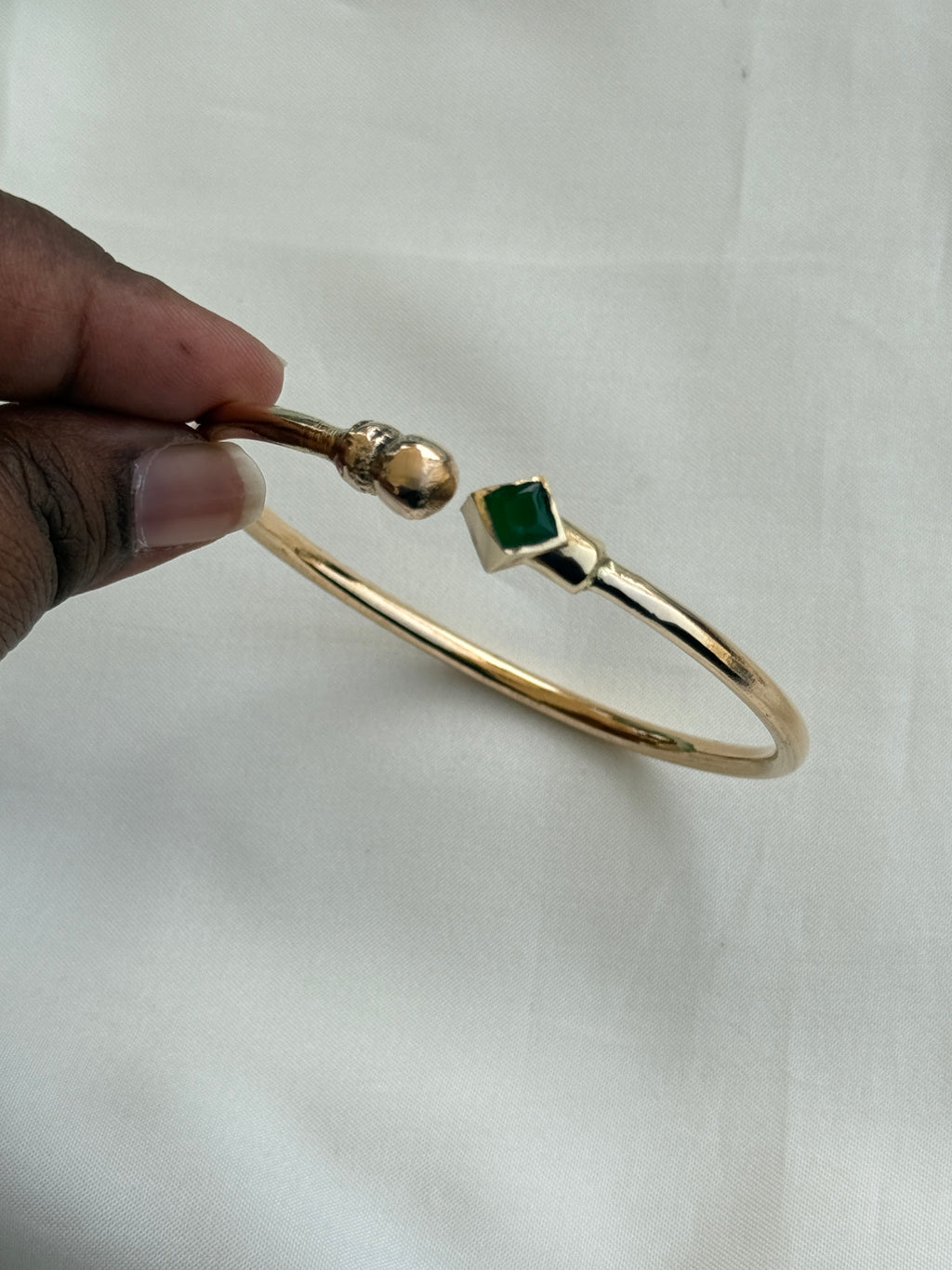 Br541 Panchaloham polished openable kada 2.4 to 2.6 size