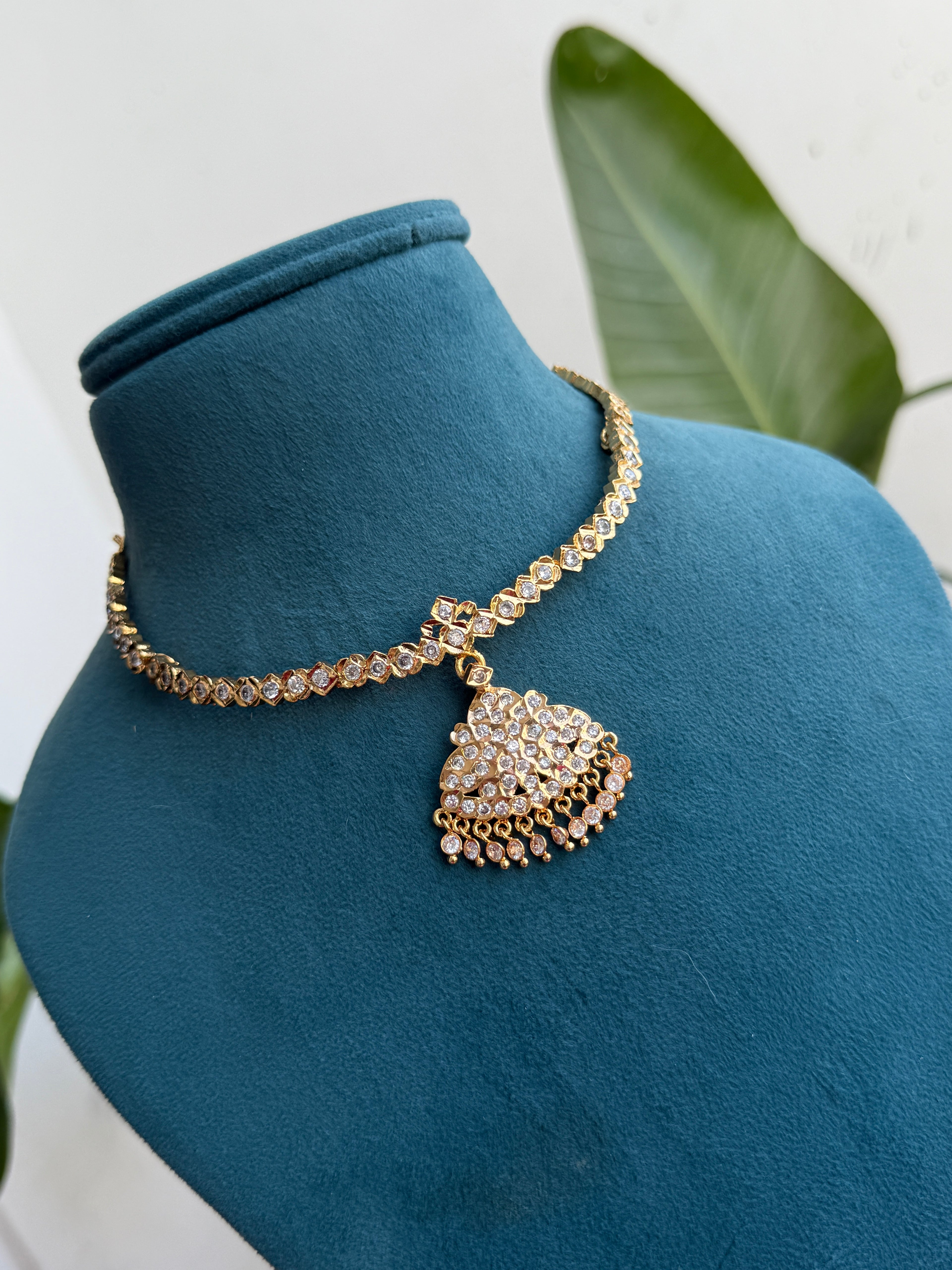 Ph150 panchaloham kante neckset