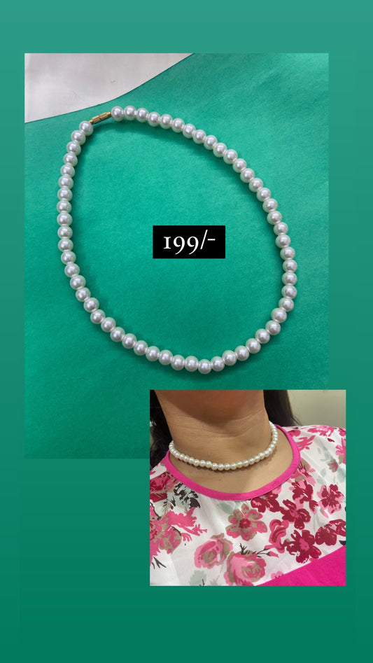 17inches pearl chain suits for adults and kids