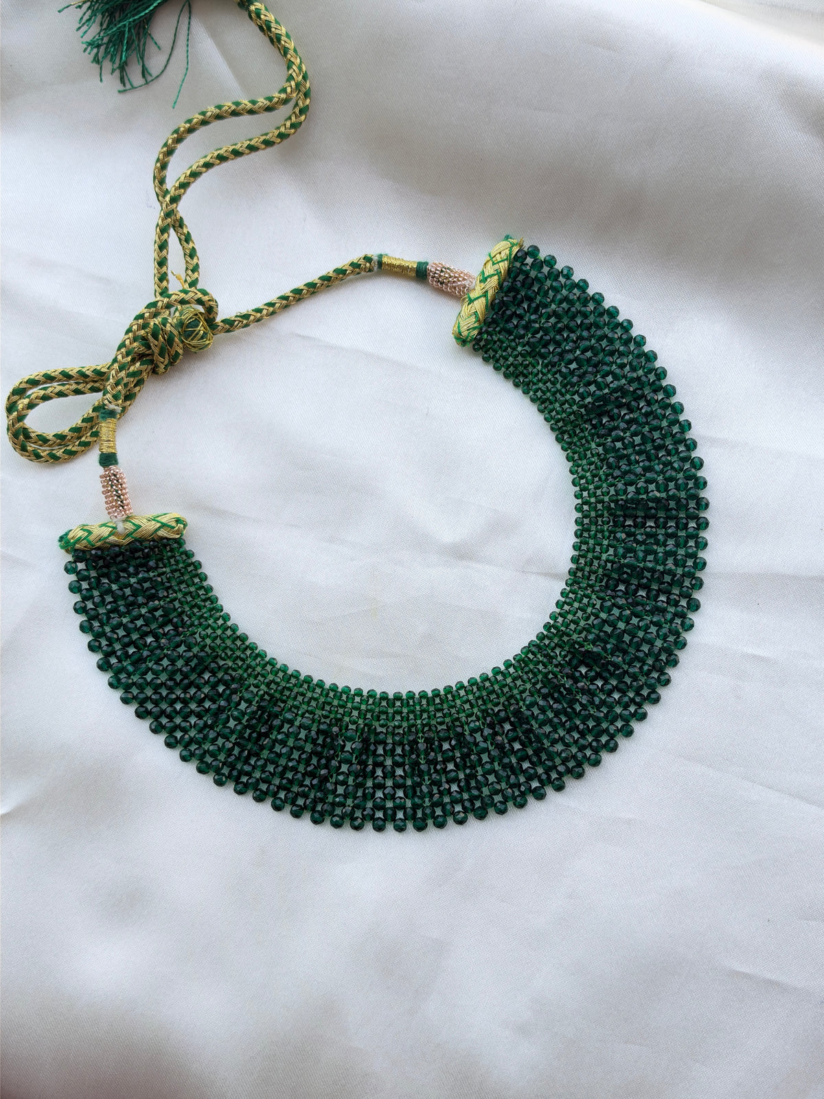 Bb408 jali beads necklace