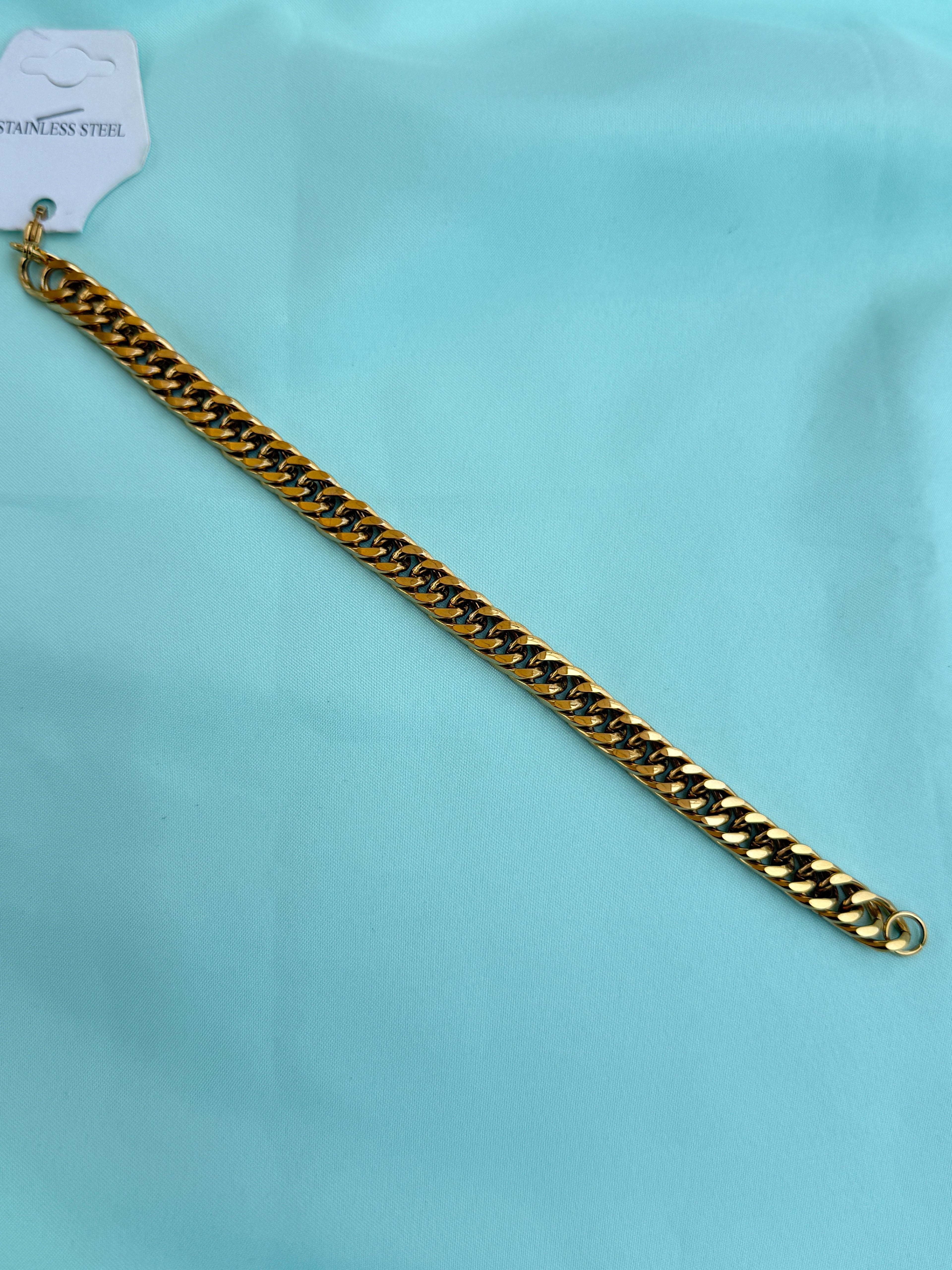 Mn039  anti tarnish men's bracelet suits for 2.8 to 2.10 size