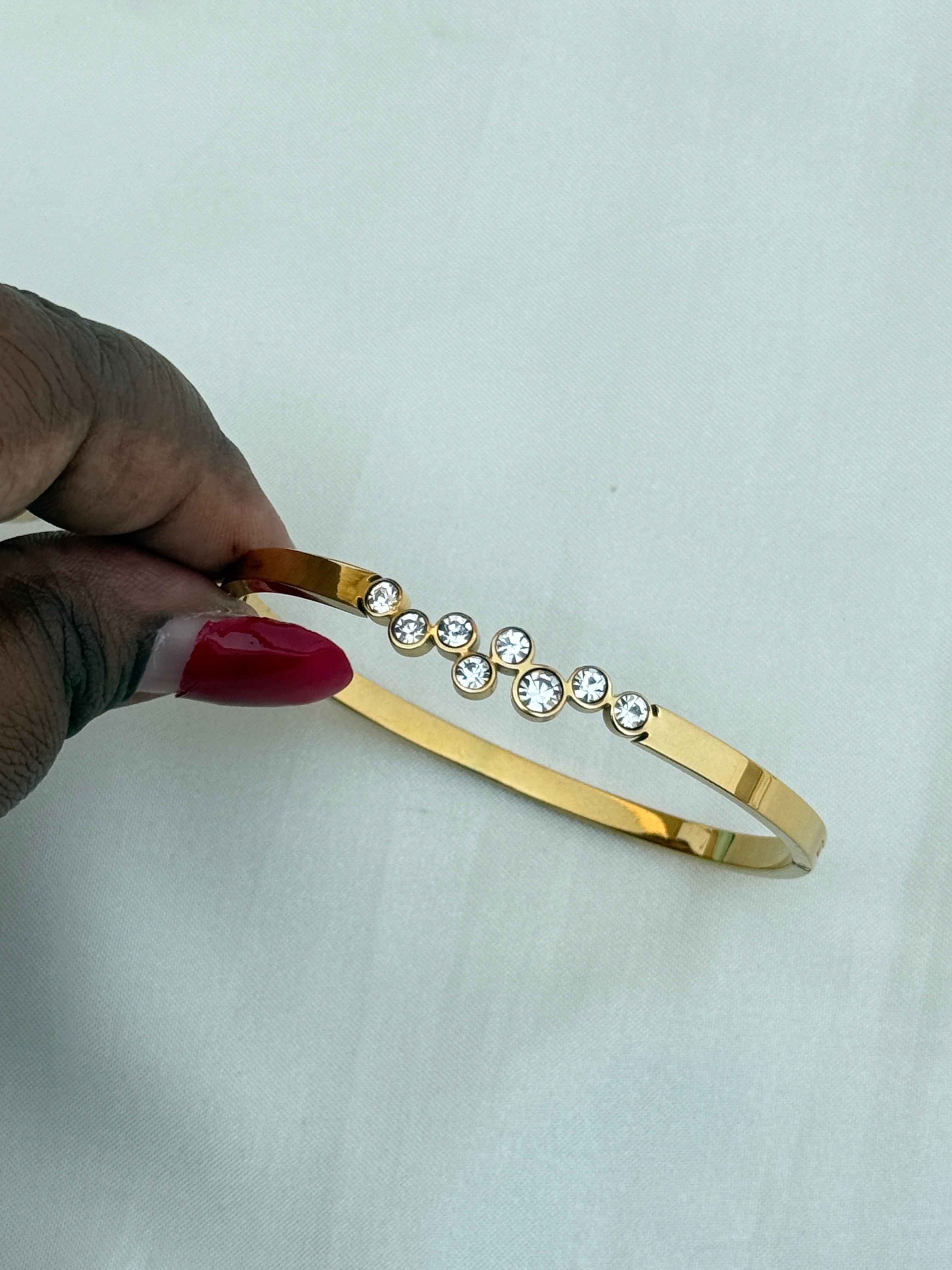 Ab557 anti tarni stones openable kada bracelet