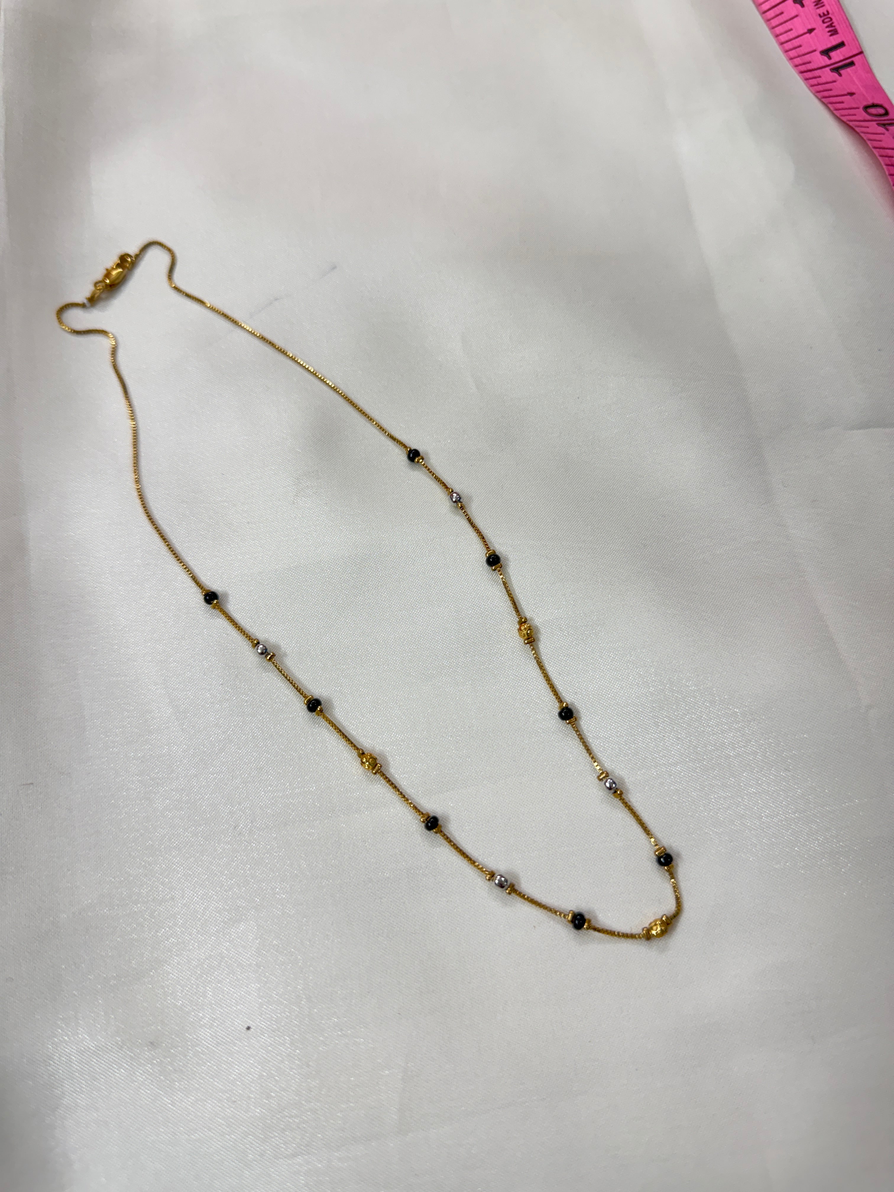 Bb128 1gram gold silver ball blackbeads