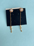 Flower hanging tassels