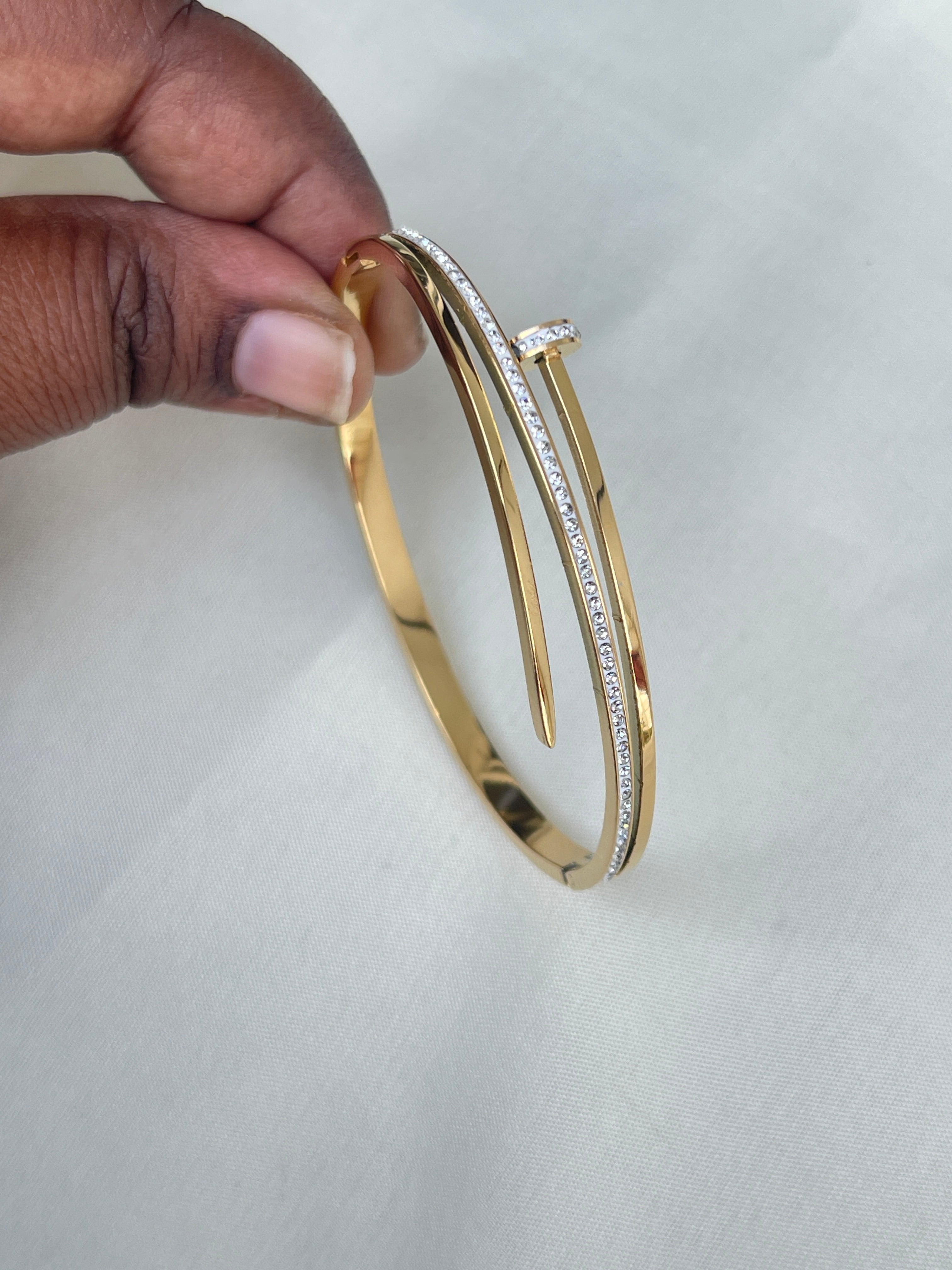 3 lines stone bracelet