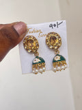Small size Meenakari Earrings