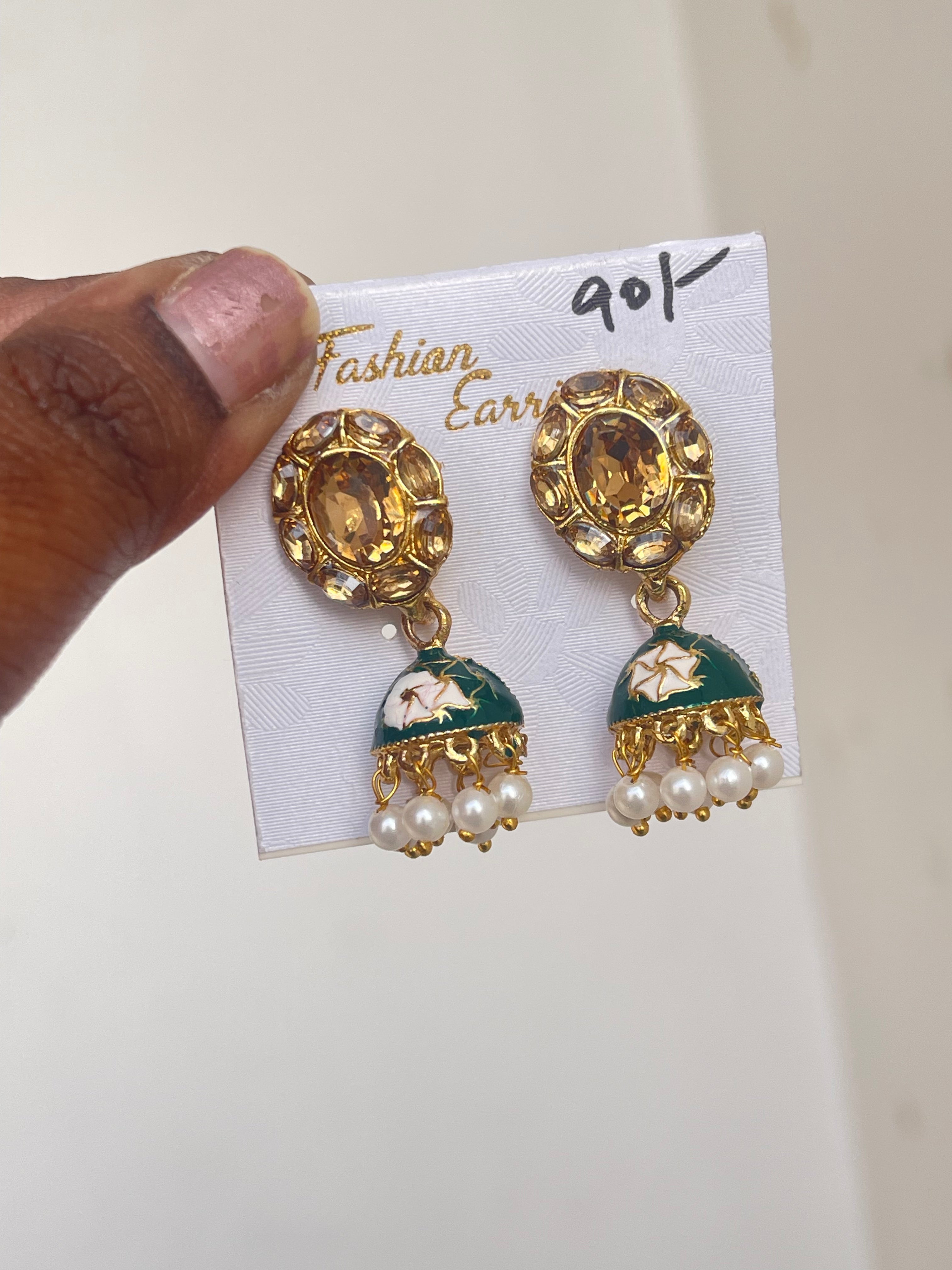 Small size Meenakari Earrings