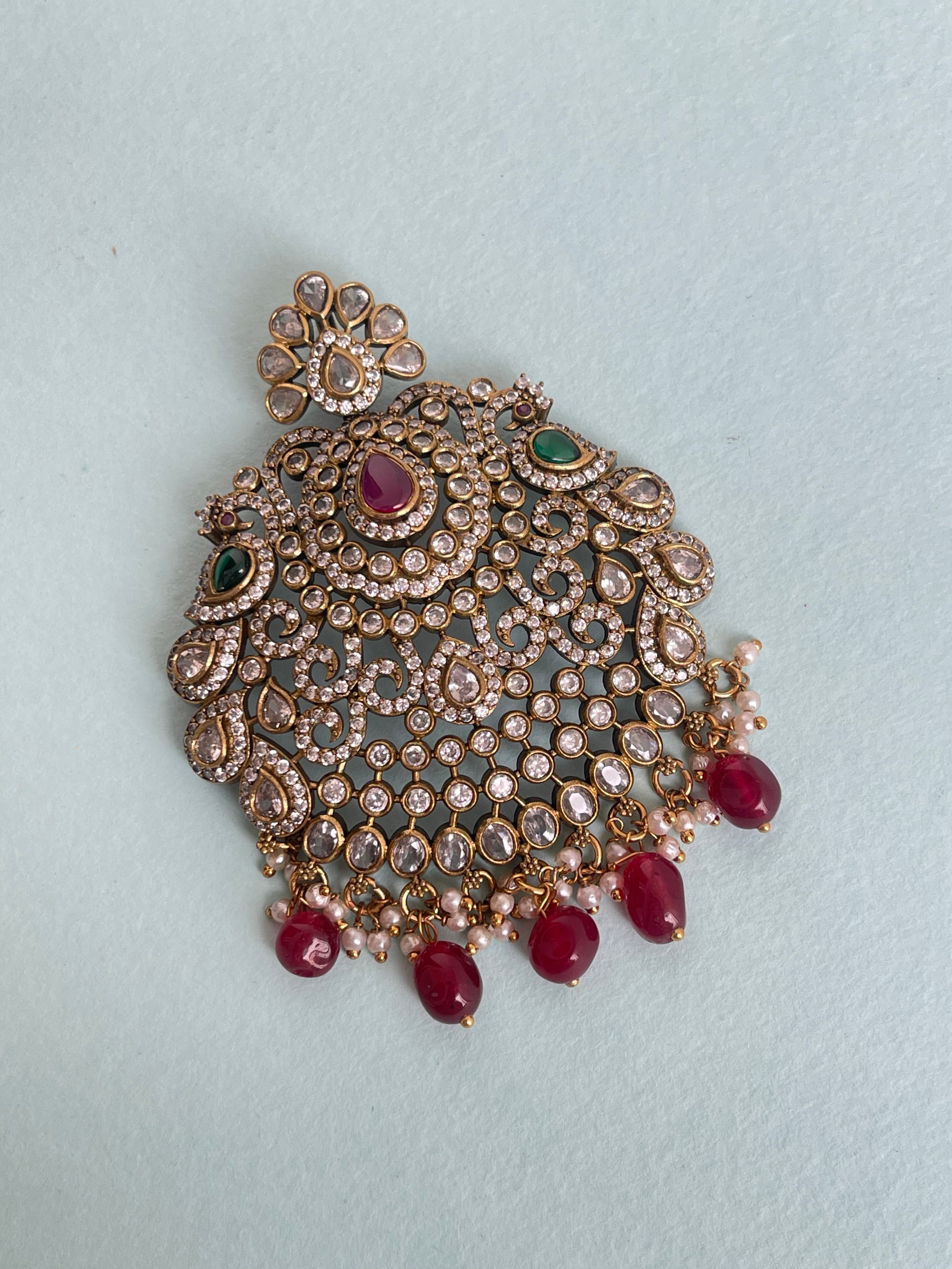 Victorian Mehandi pendant