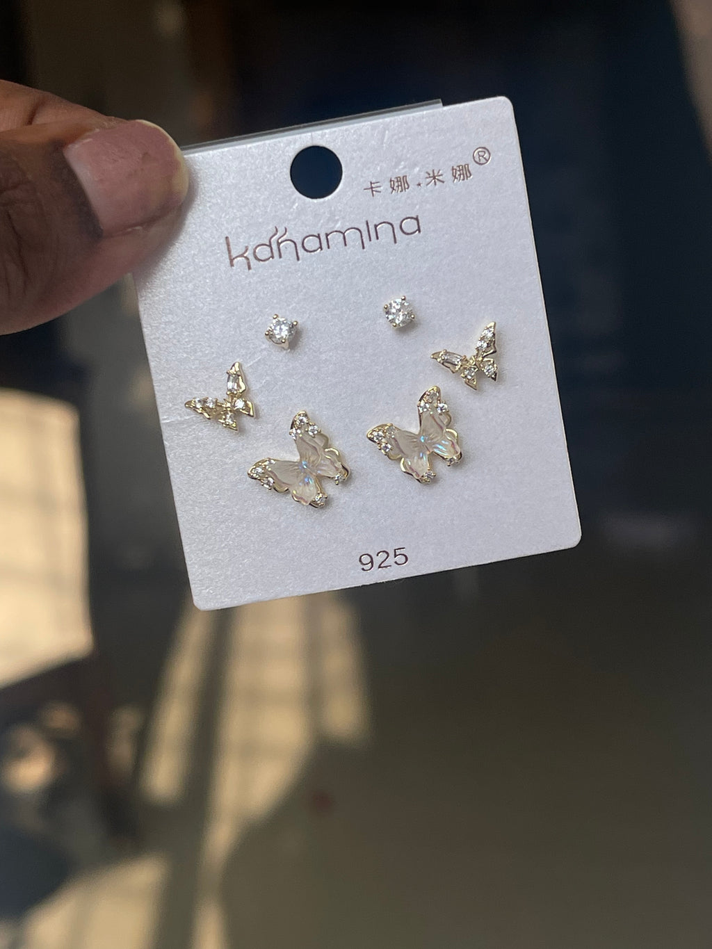 Butterfly pack of 3 studs