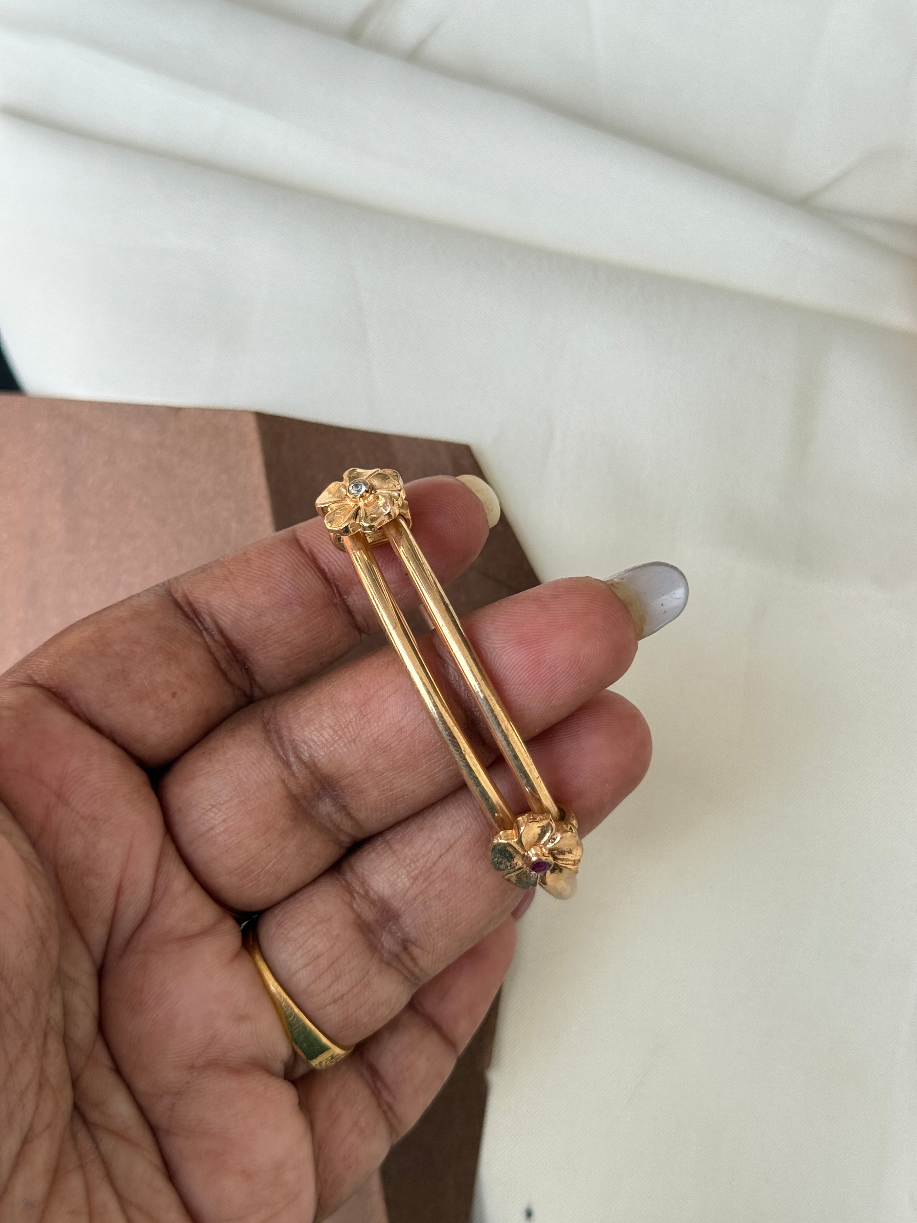 Ph276 unpolished panchaloha adjustable bracelet