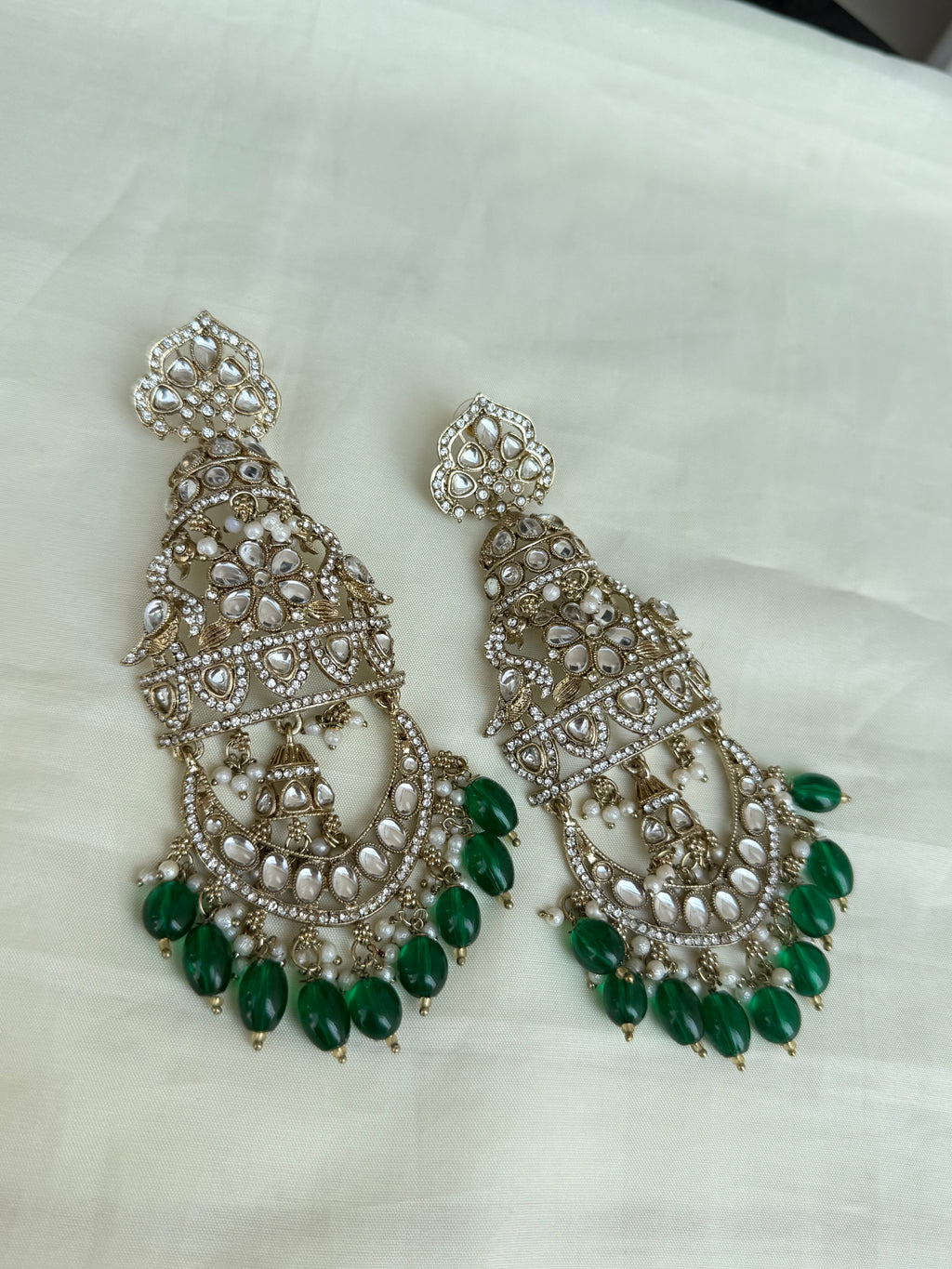 Mn003 big size flamingo statement earrings (5-6 inches approximately)